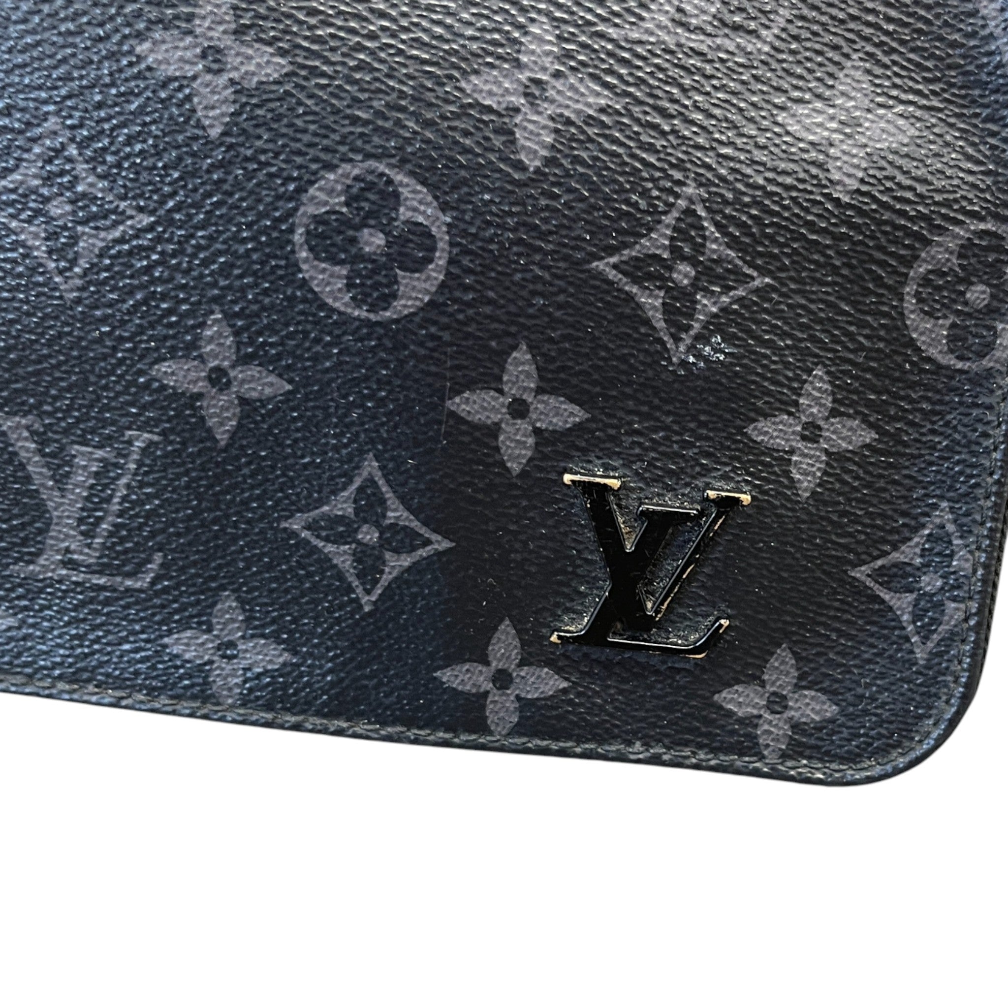 Men's Monogram Eclipse District Pm Messenger Bag Charcoal