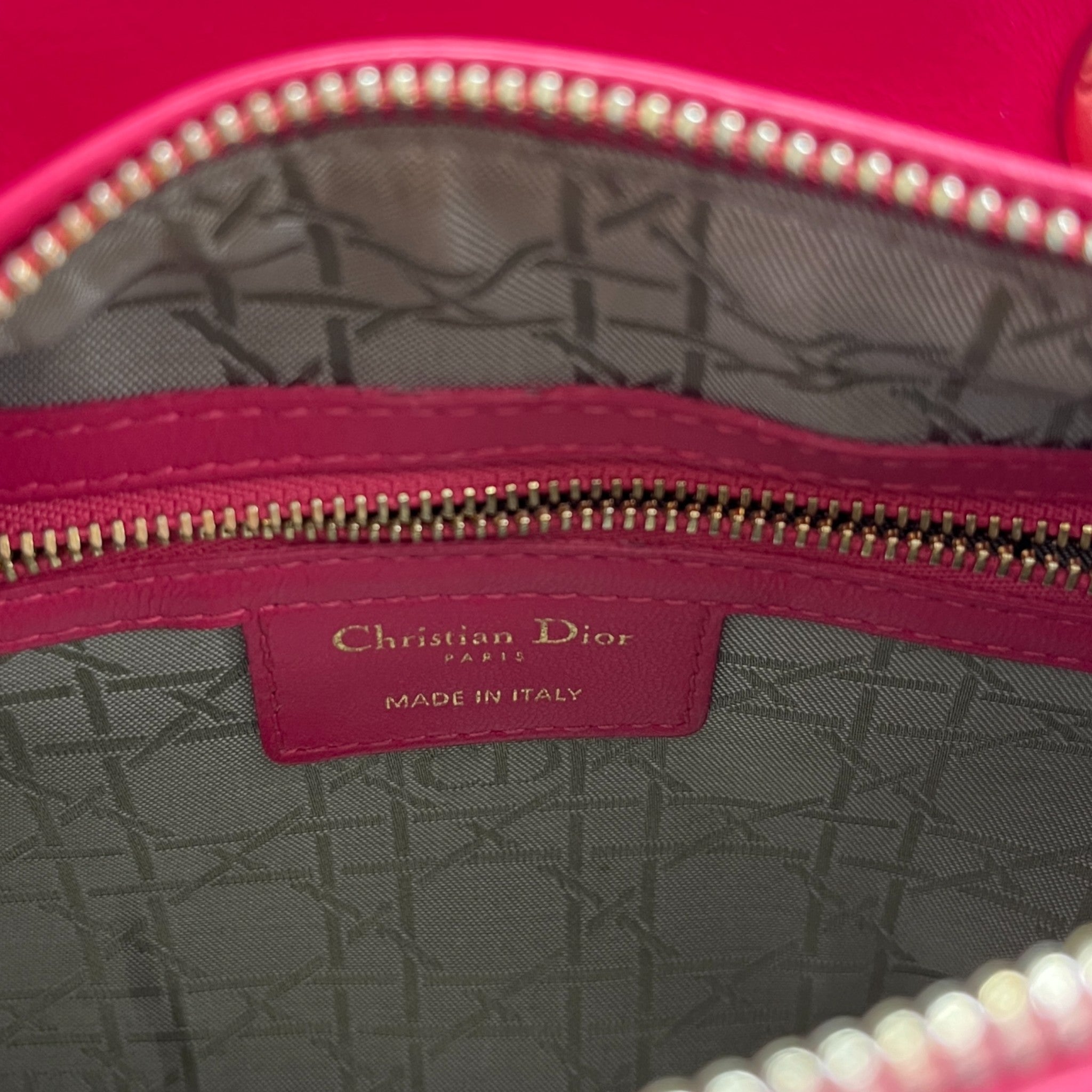 Women's Medium Lady Dior Bag Pink