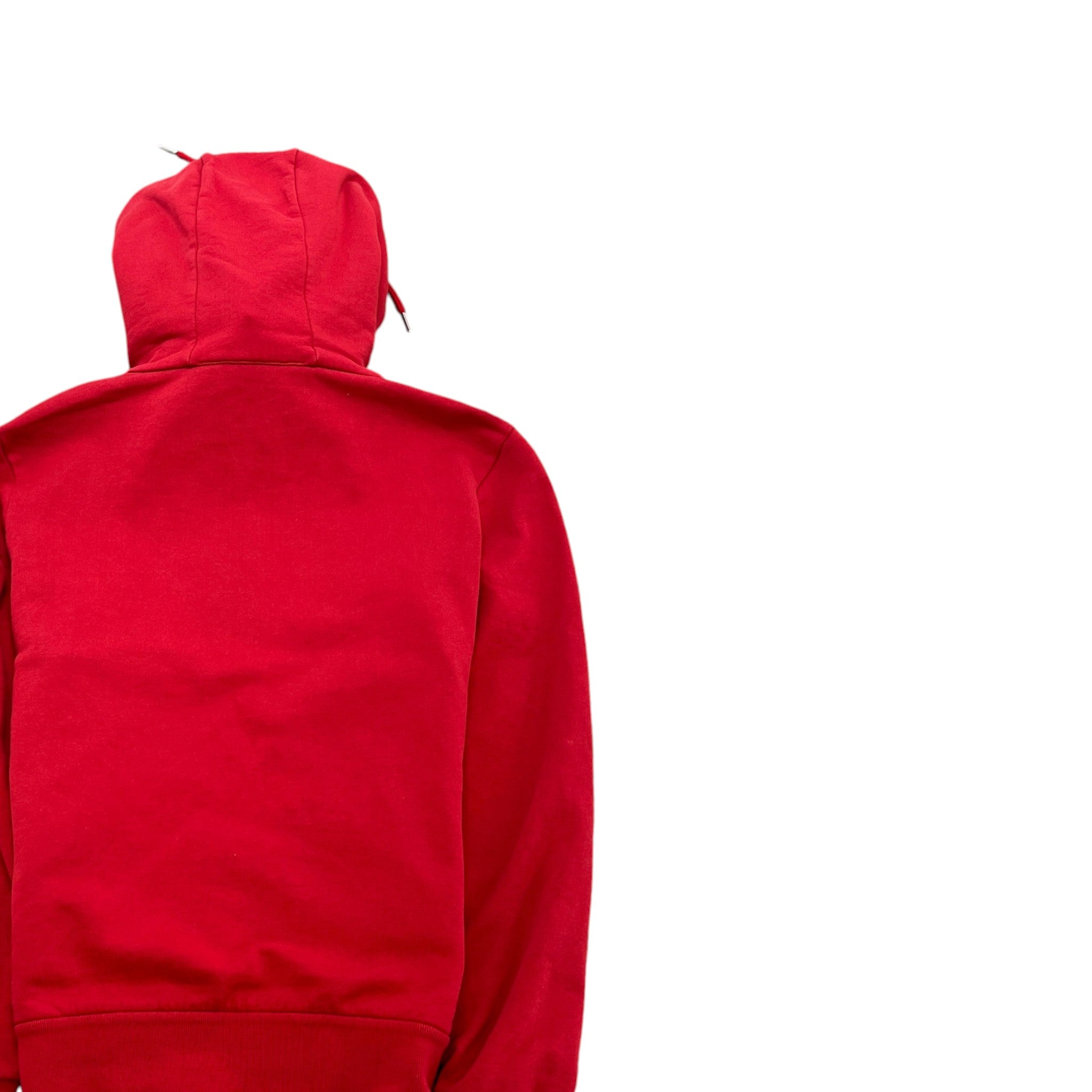 Men's Logo Patch Full Tracksuit Red Size M