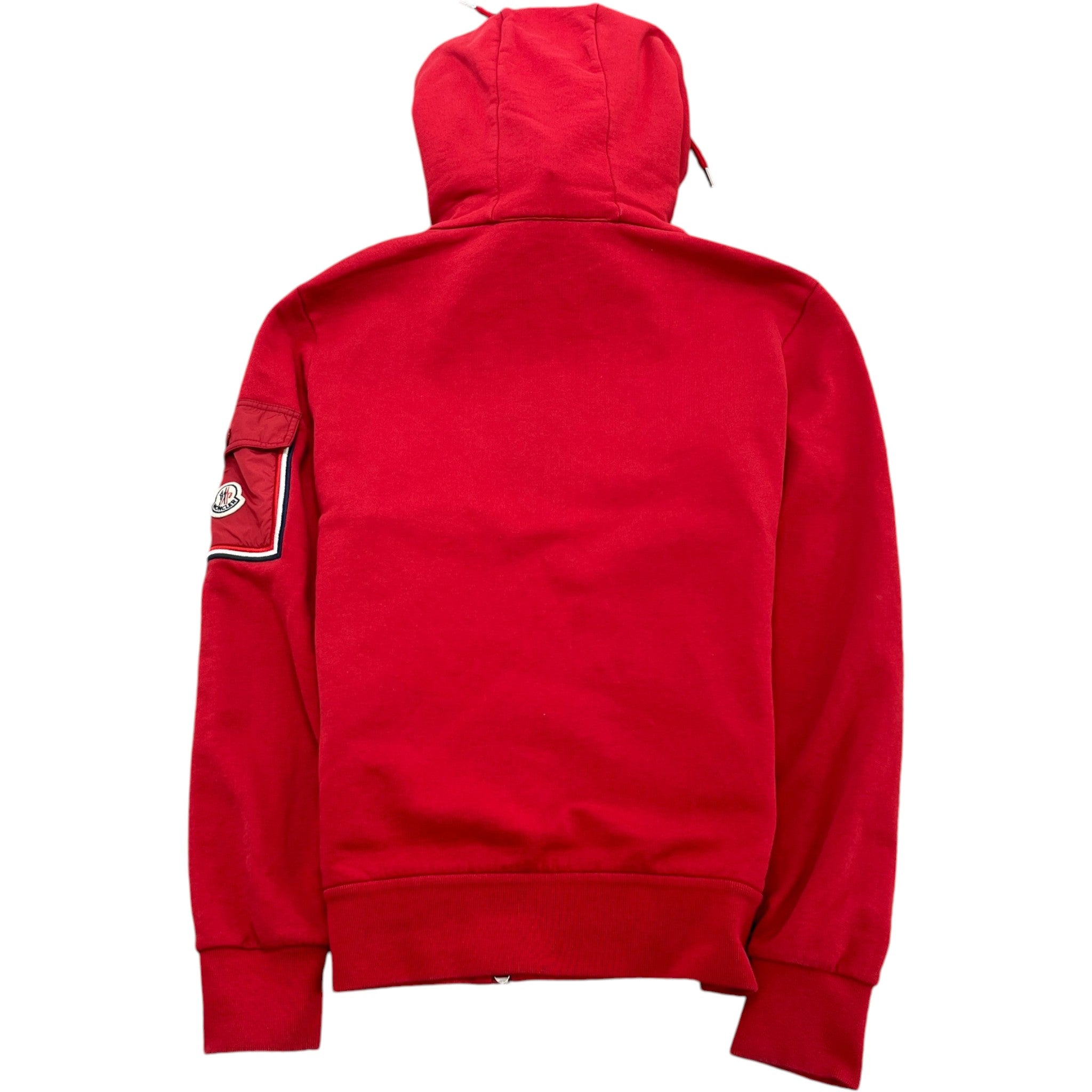 Men's Logo Patch Full Tracksuit Red Size M