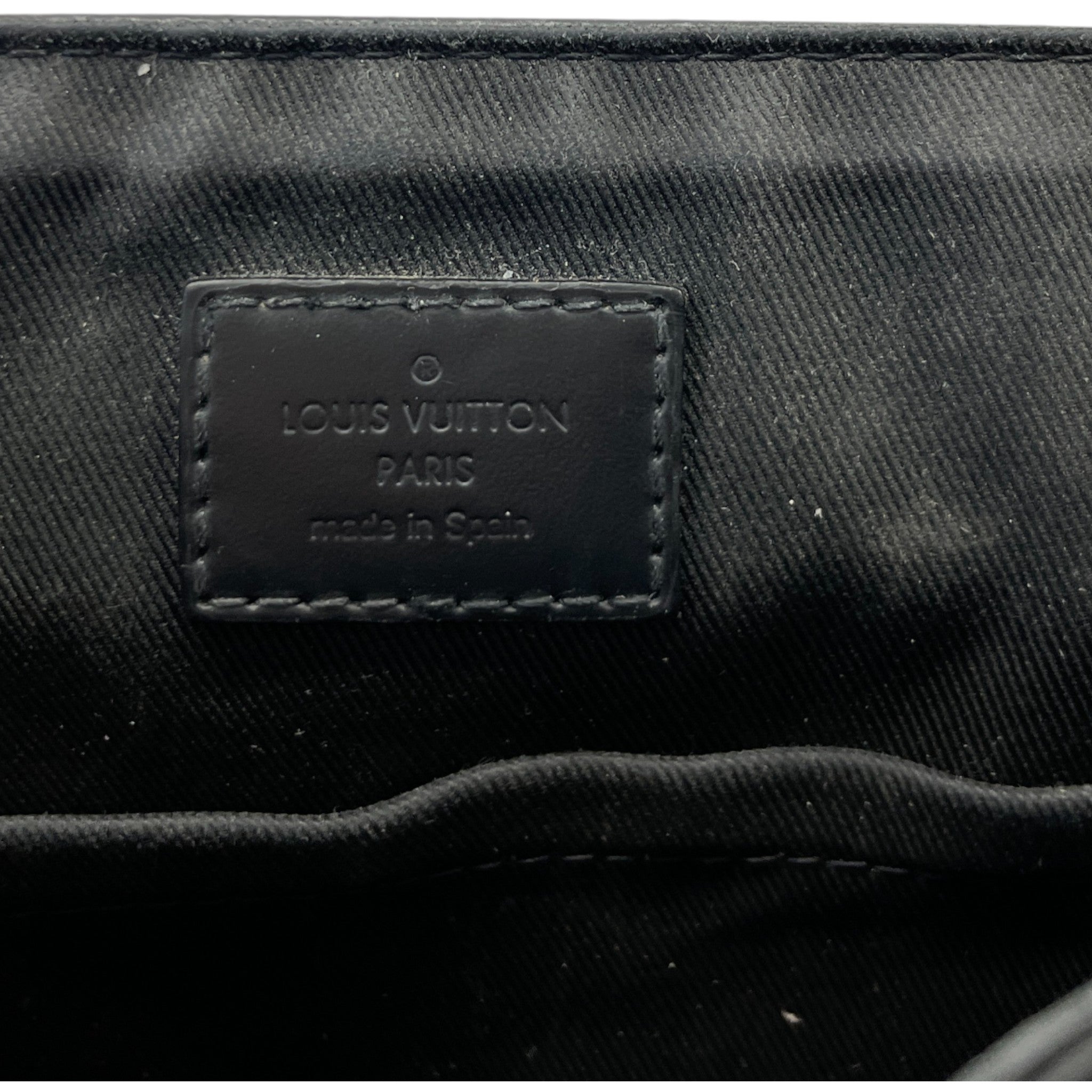 Men's Monogram Eclipse District Pm Messenger Bag Charcoal