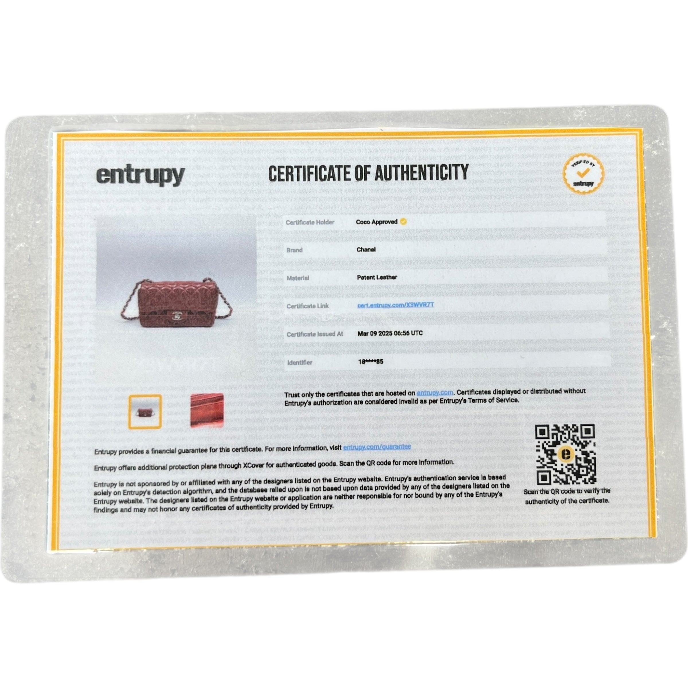 Women's Classic Flap Mini Handbag Red