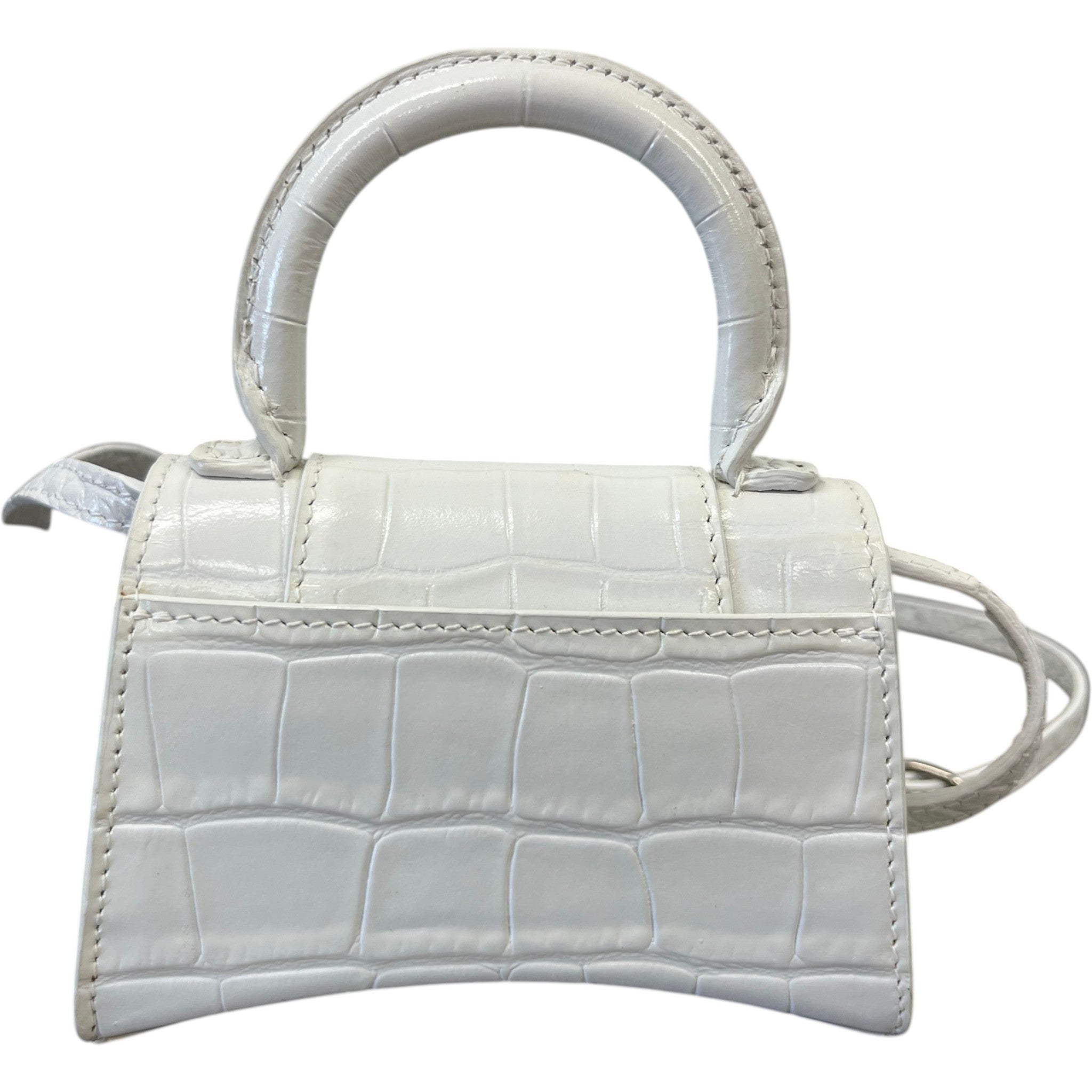 Women's Hourglass Mini Bag White
