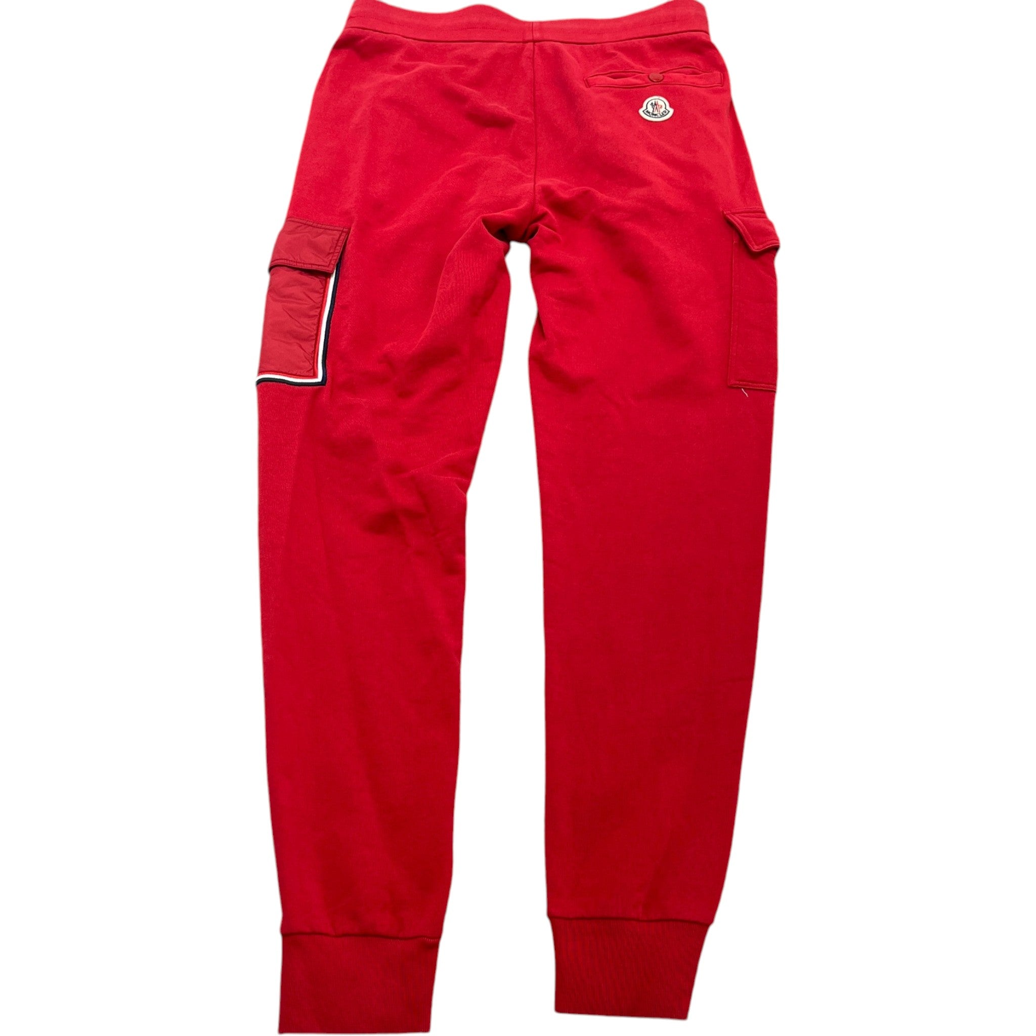 Men's Logo Patch Full Tracksuit Red Size M