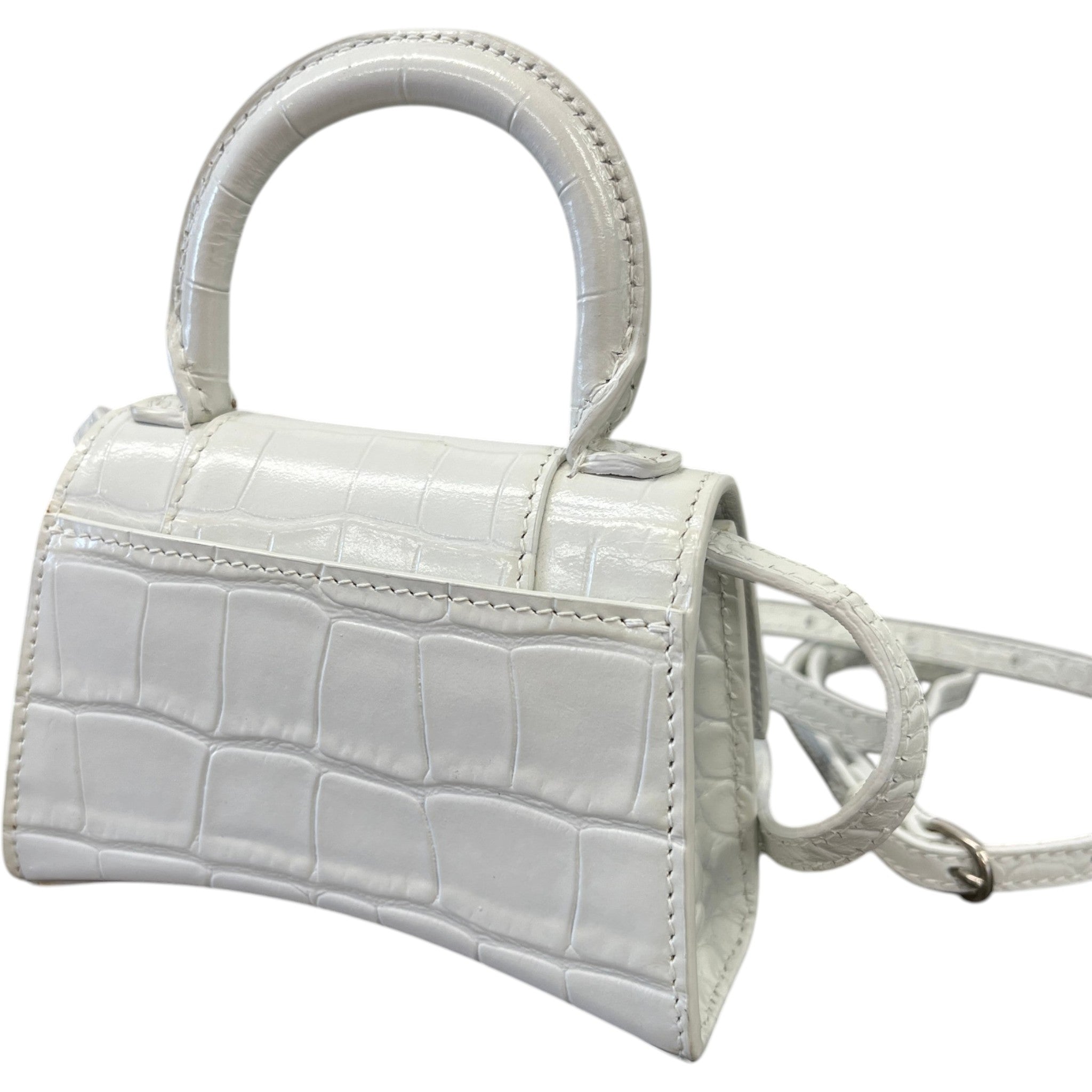Women's Hourglass Mini Bag White