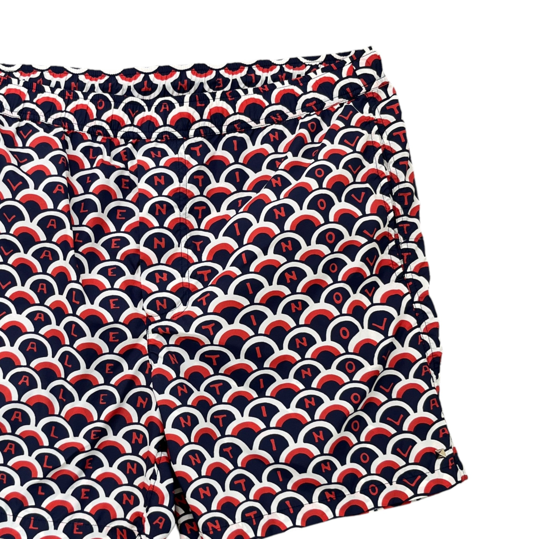 Men's Spa Scale Print Swim Shorts Navy Size W32 / IT 48