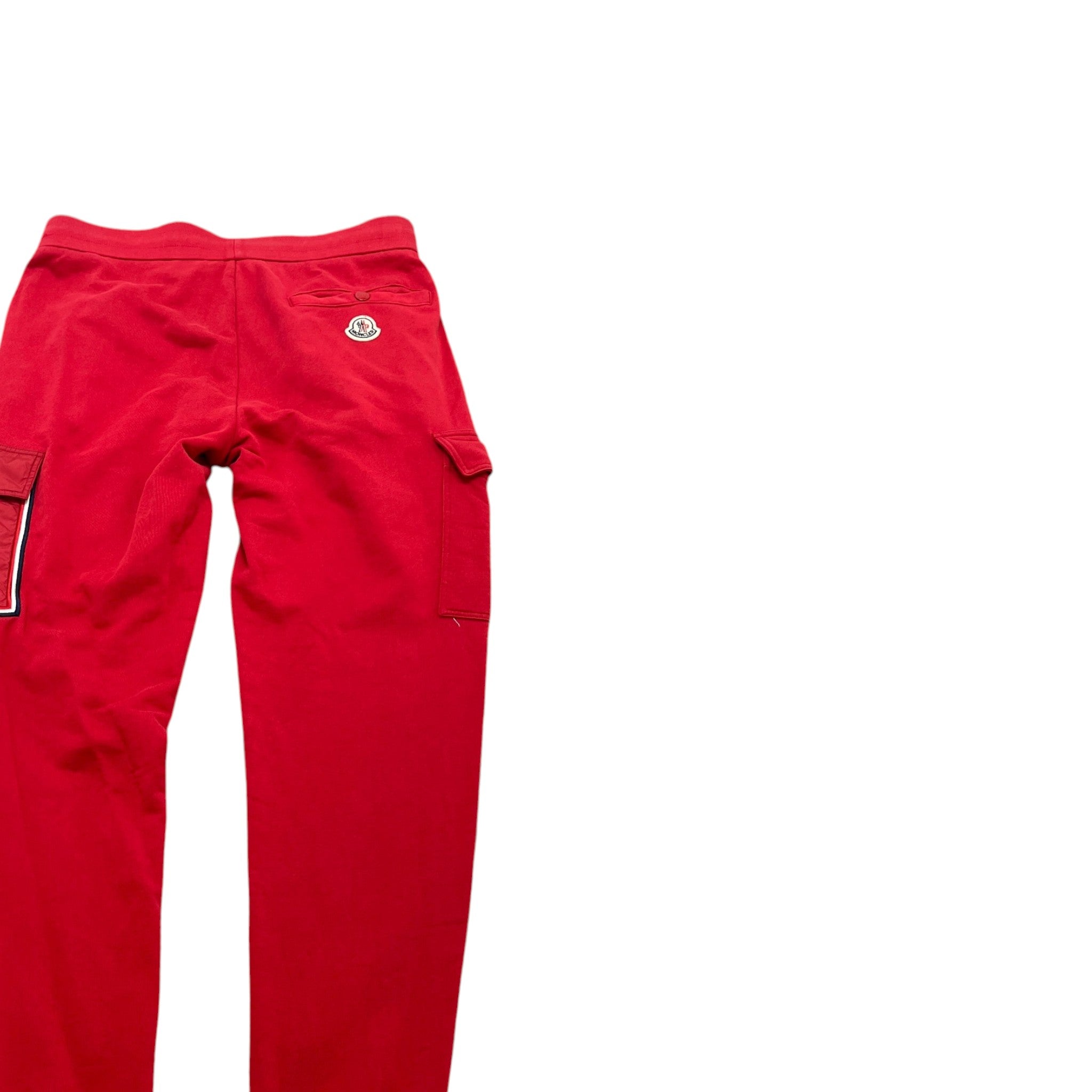 Men's Logo Patch Full Tracksuit Red Size M