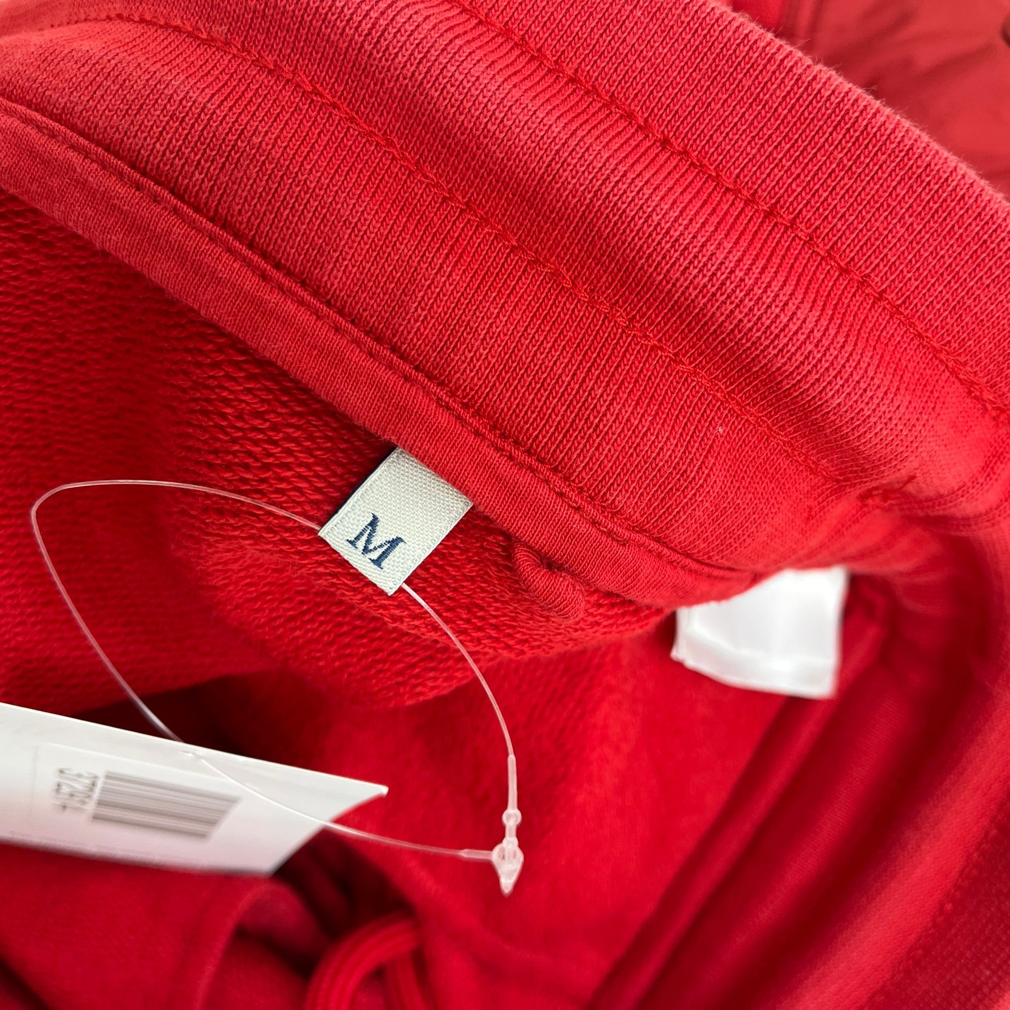 Men's Logo Patch Full Tracksuit Red Size M