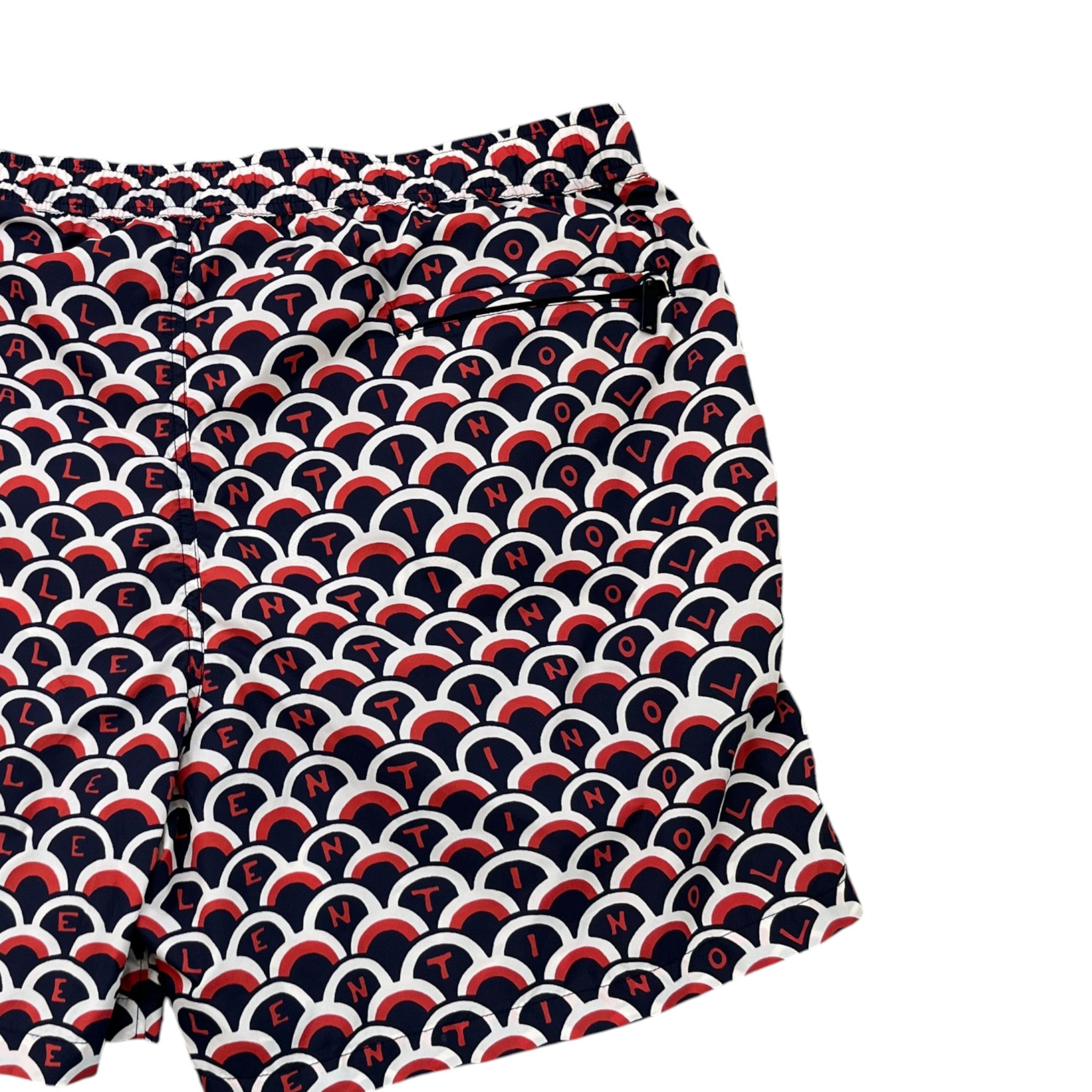 Men's Spa Scale Print Swim Shorts Navy Size W32 / IT 48