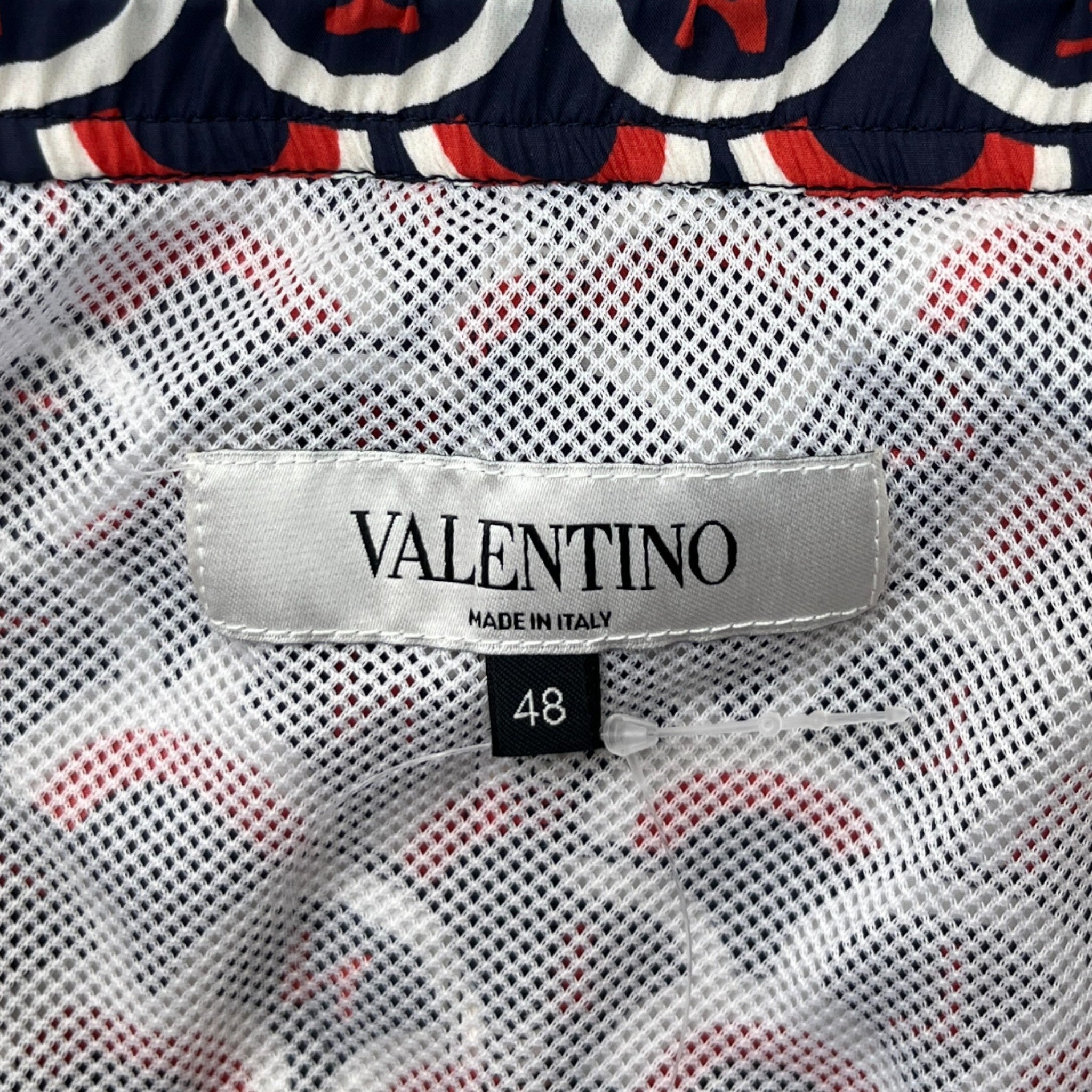 Men's Spa Scale Print Swim Shorts Navy Size W32 / IT 48