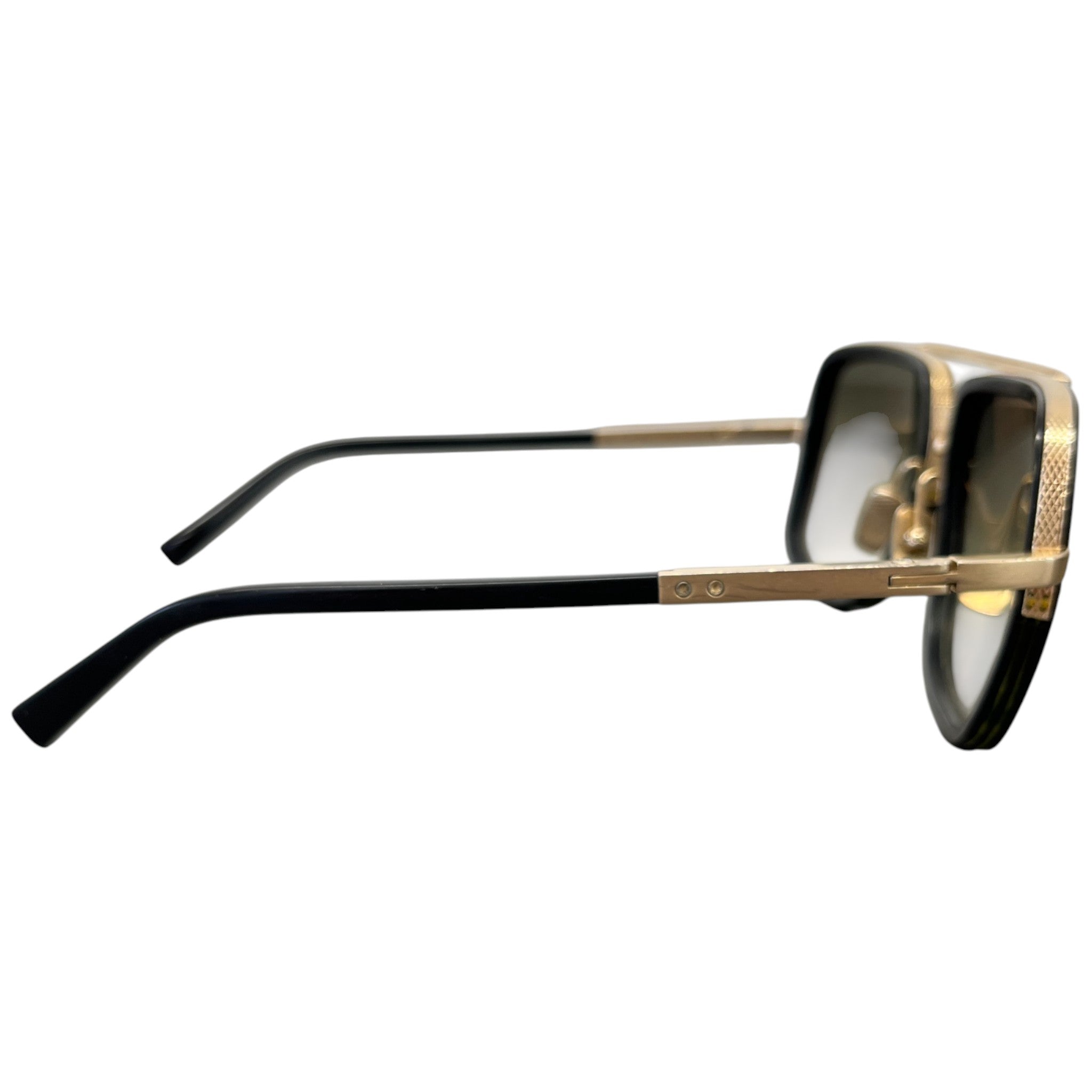 Men's Match One Rose Gold Sunglasses Black