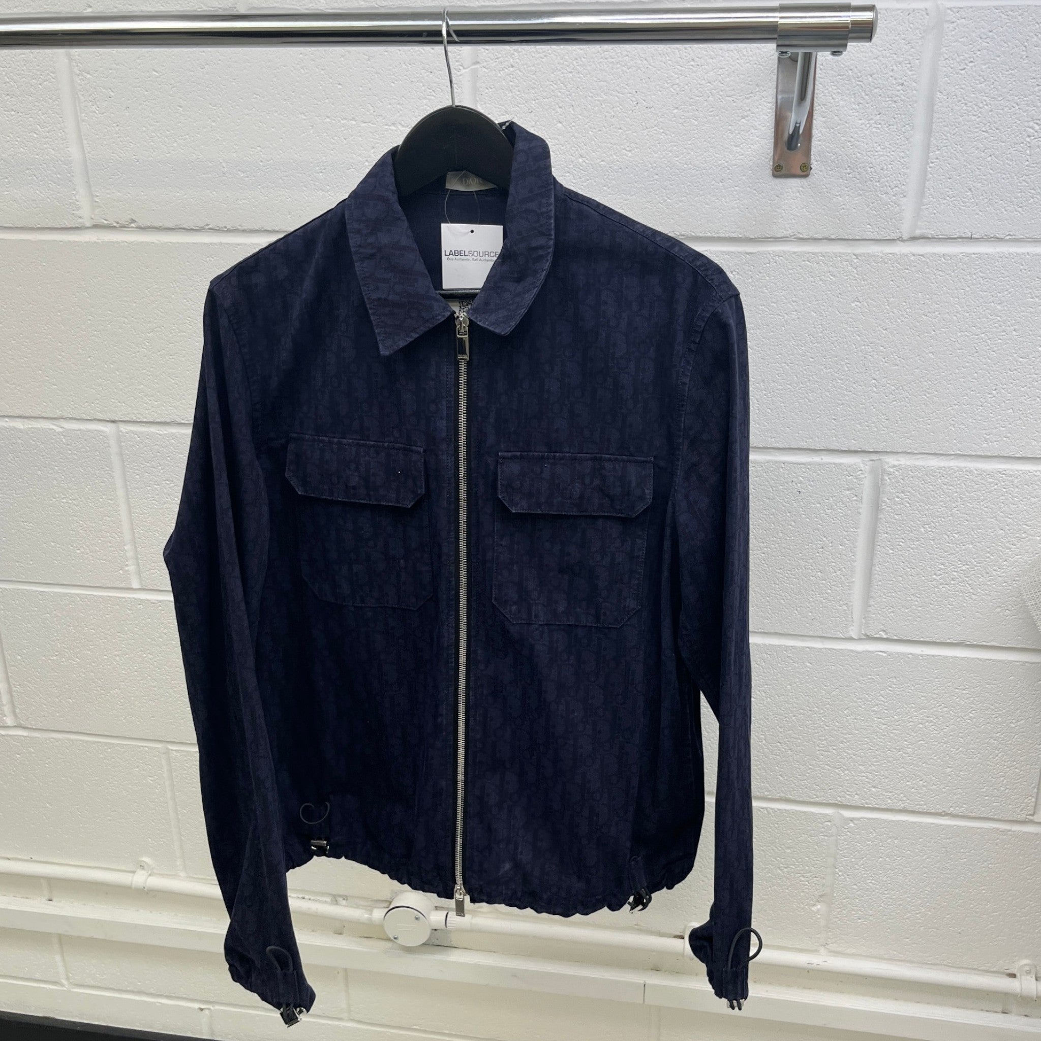Men's Oblique OverShirt Navy Size IT 48 / UK M