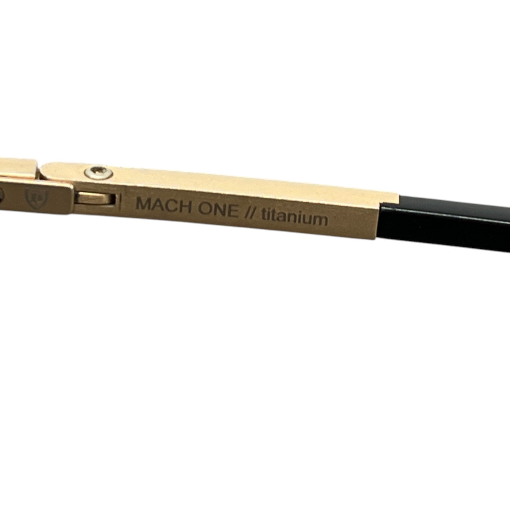 Men's Match One Rose Gold Sunglasses Black