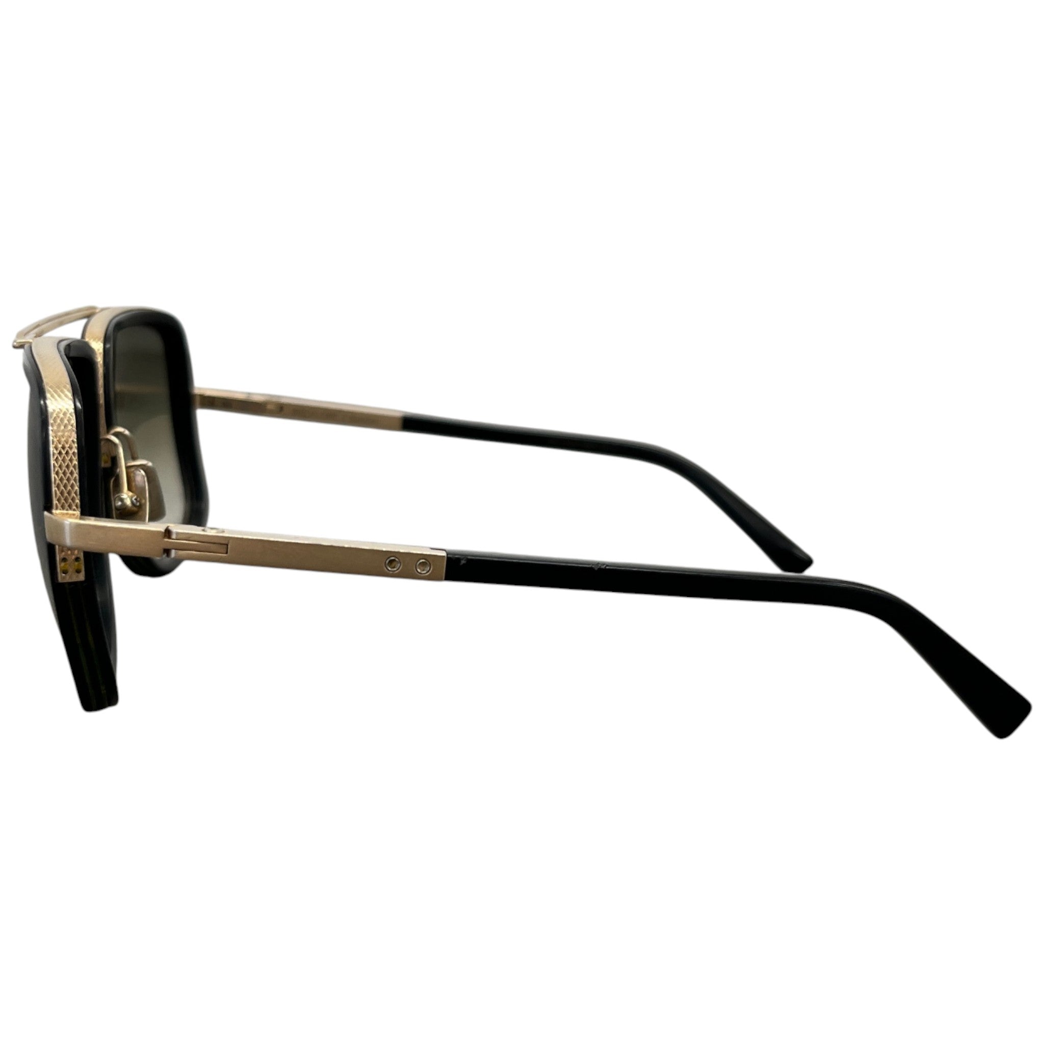 Men's Match One Rose Gold Sunglasses Black