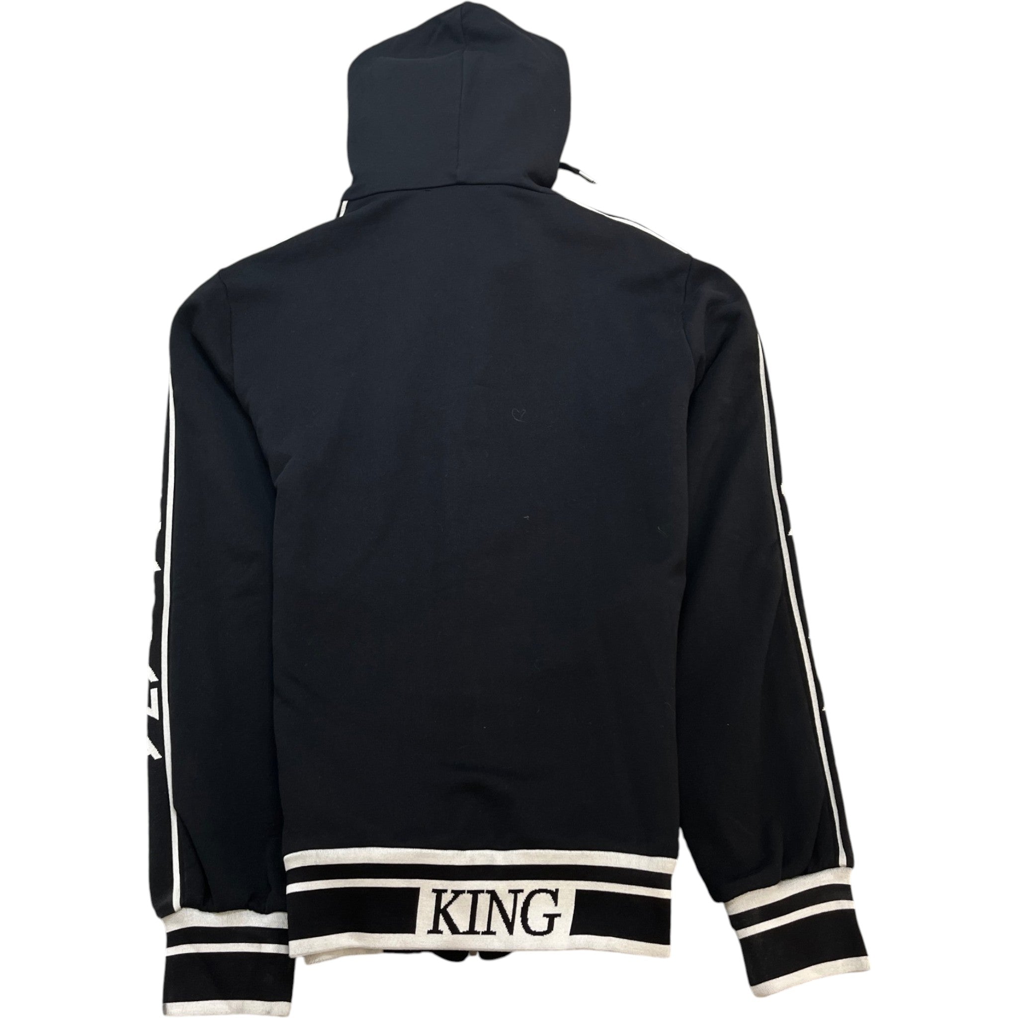 Men's Tape Logo Full Tracksuit Black Size L