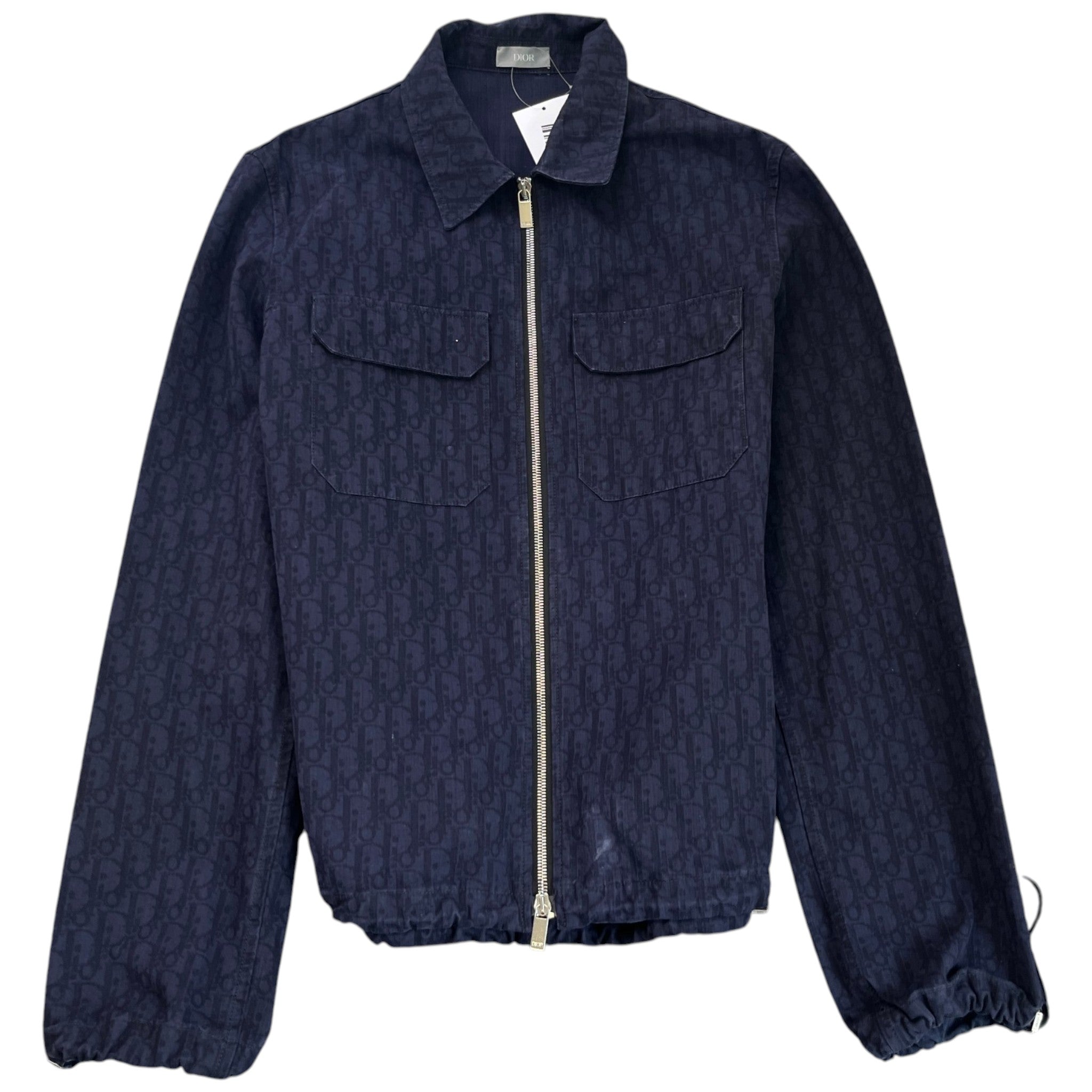 Men's Oblique OverShirt Navy Size IT 48 / UK M