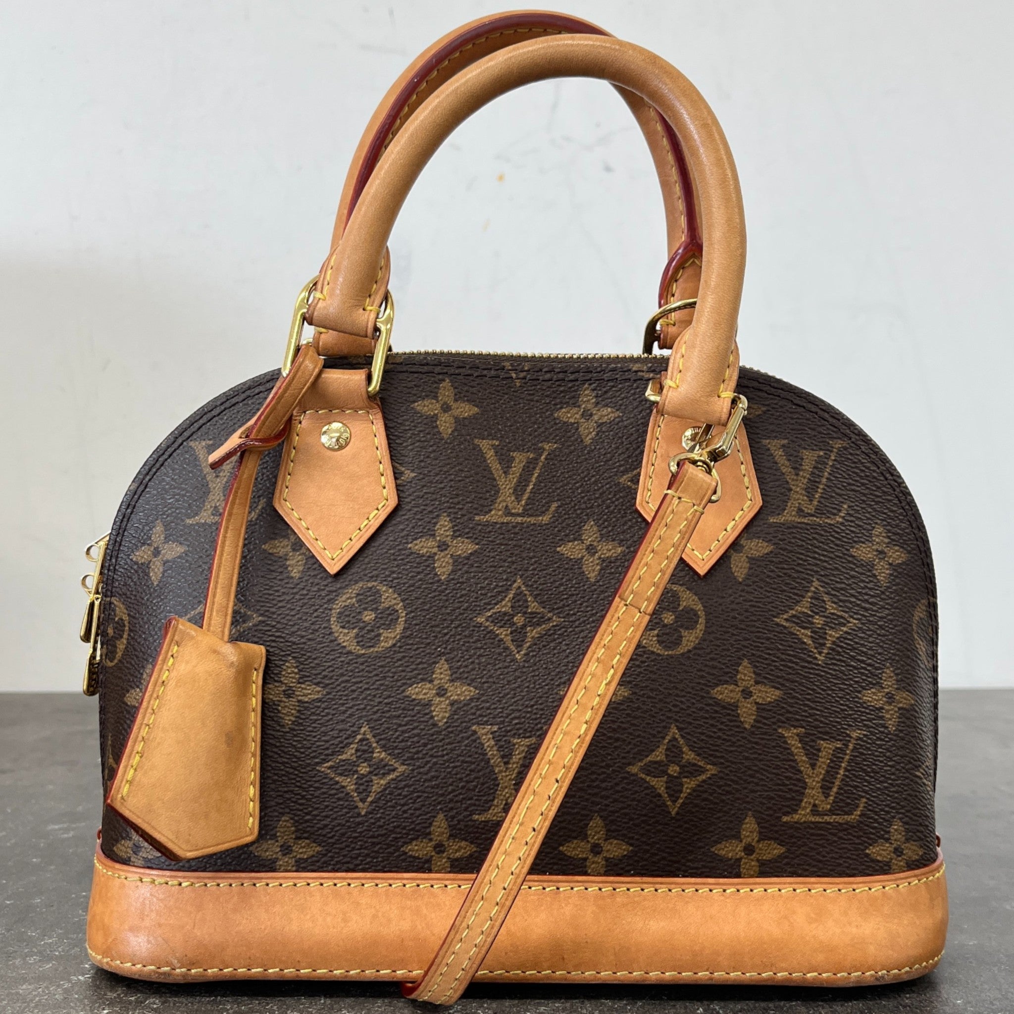 Women's Monogram Alma Bb Bag Brown