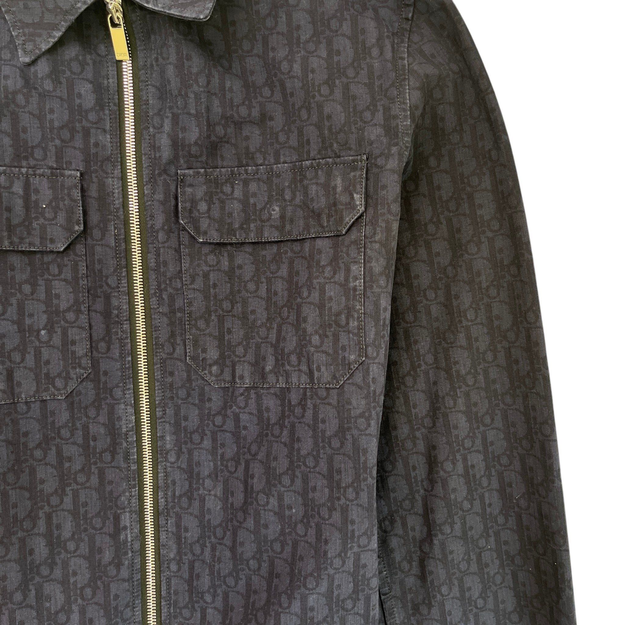 Men's Oblique OverShirt Navy Size IT 48 / UK M