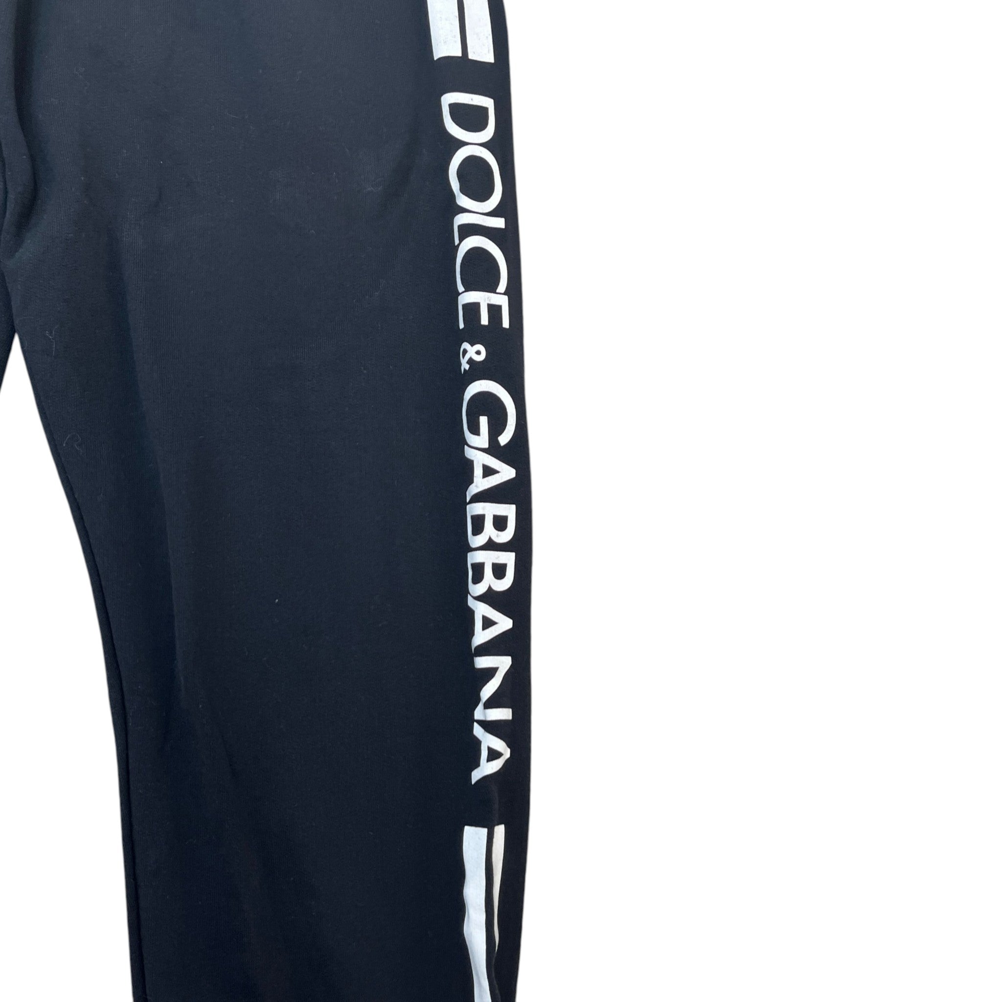 Men's Tape Logo Full Tracksuit Black Size L