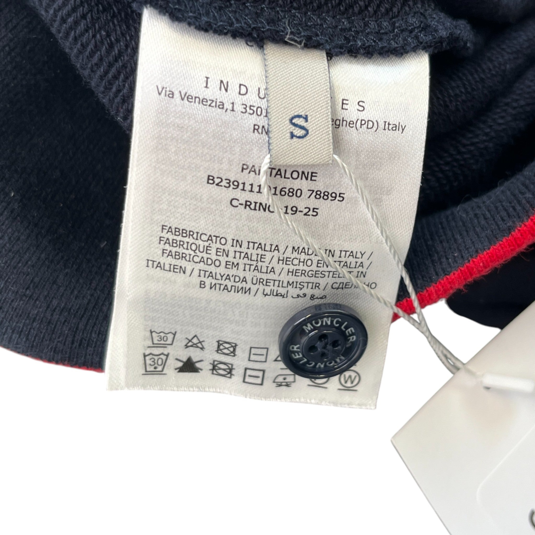 Men's Pantalone Joggers Navy Size S