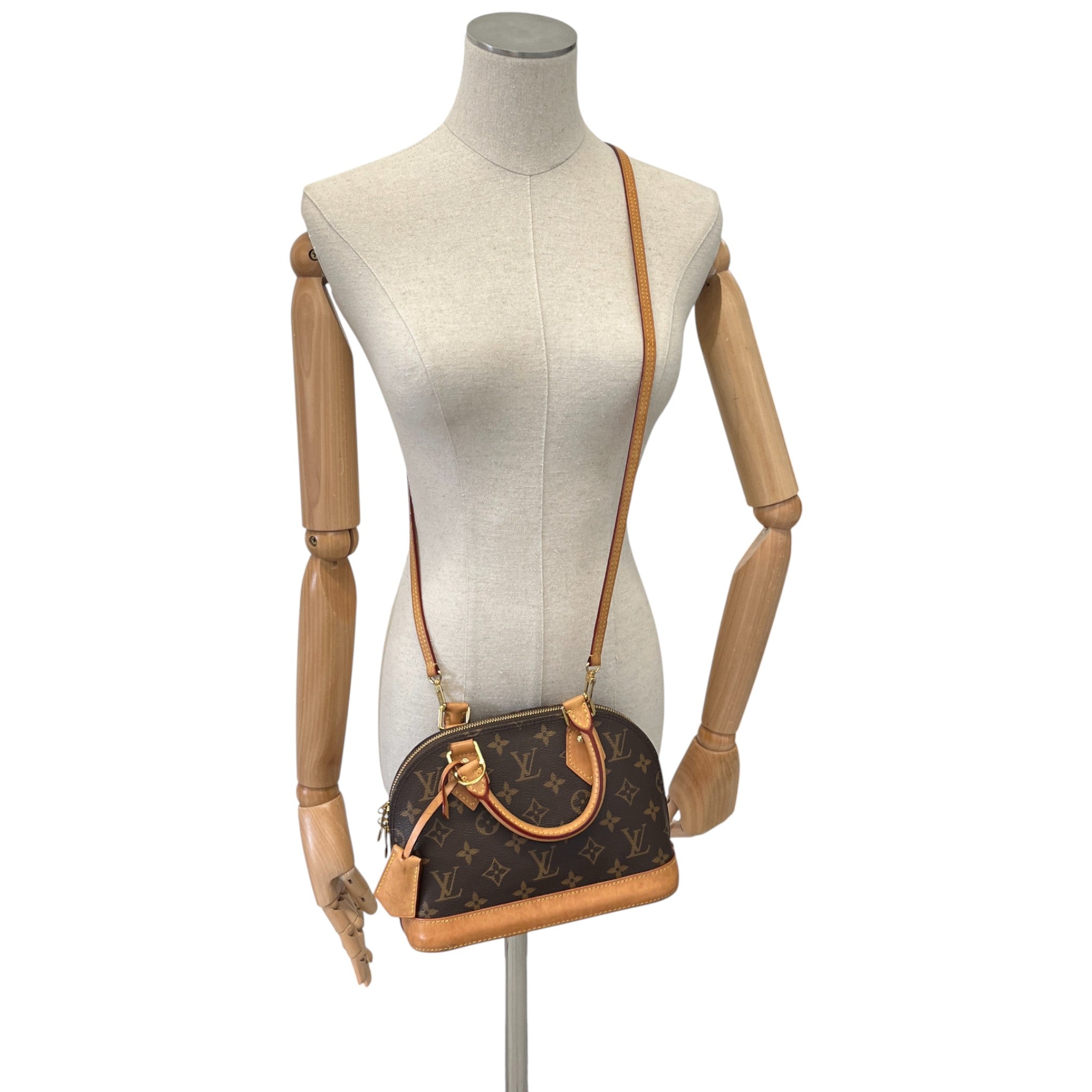 Women's Monogram Alma Bb Bag Brown