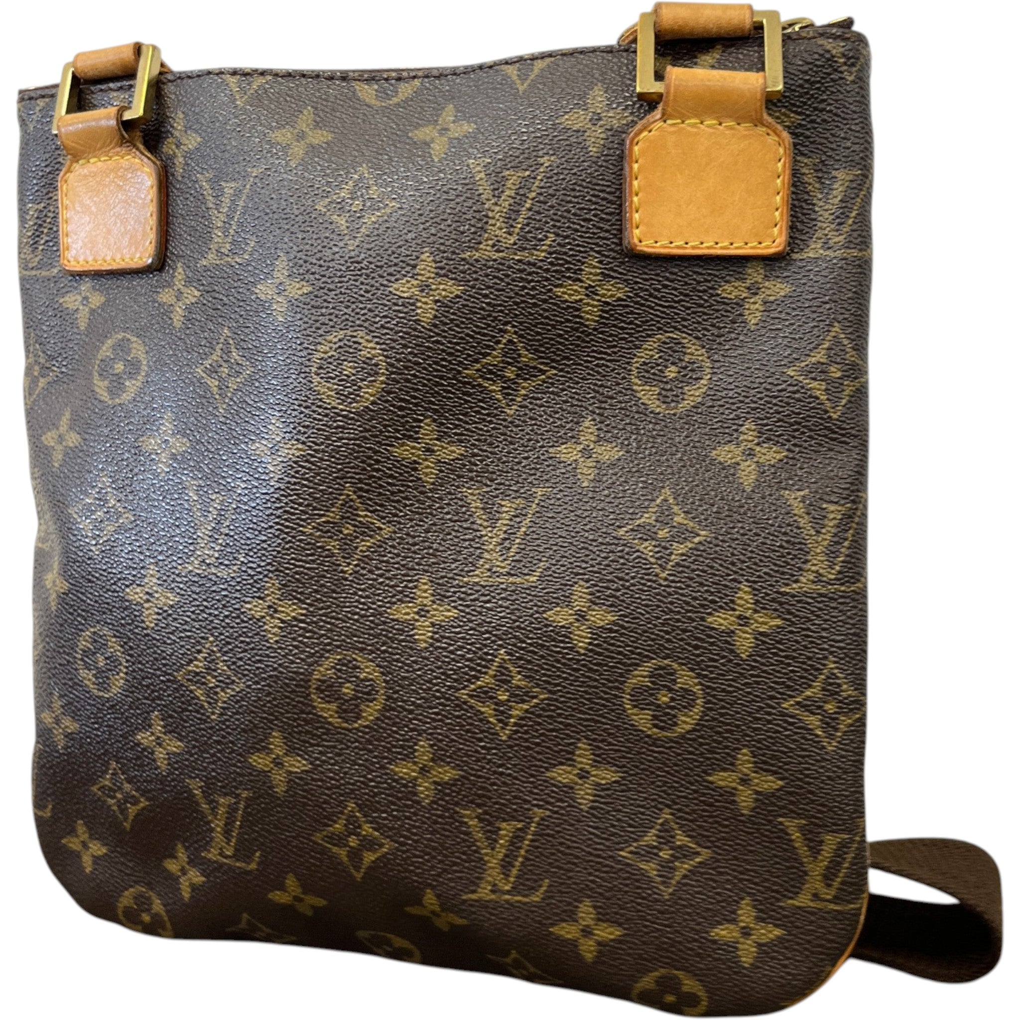 Men's Monogram Pochette Bosphore Messenger Bag Brown