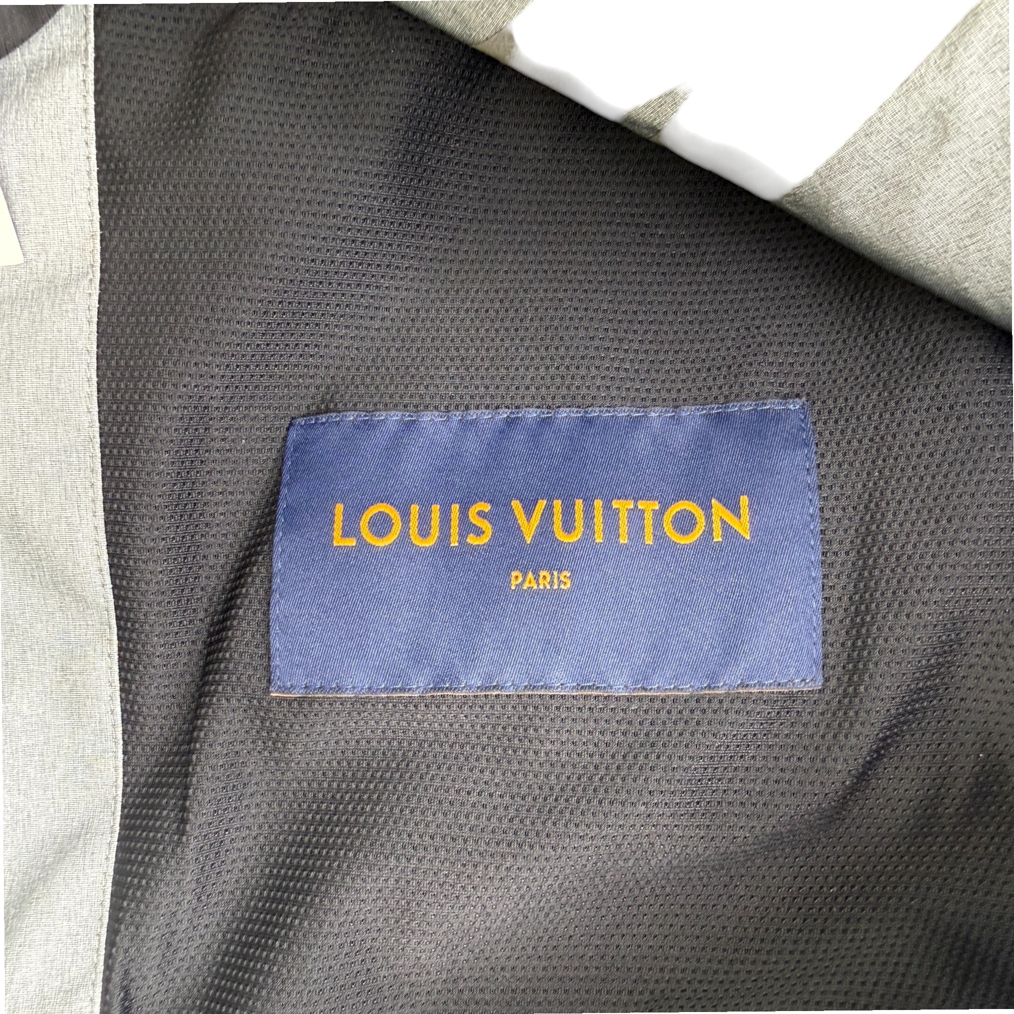 Men's Lv Frequency Technical Hooded Jacket Black Size IT 52 / XL