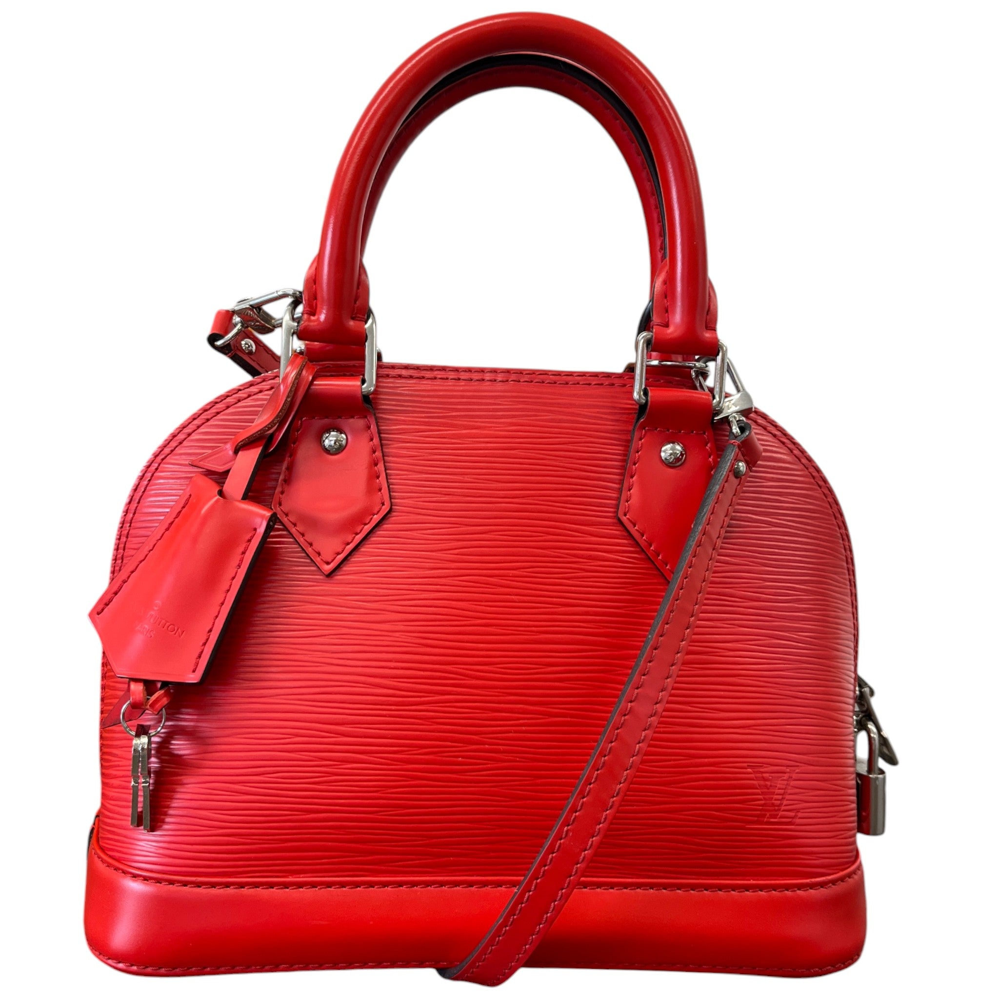 Women's Epi Leather Alma Bb Bag Red