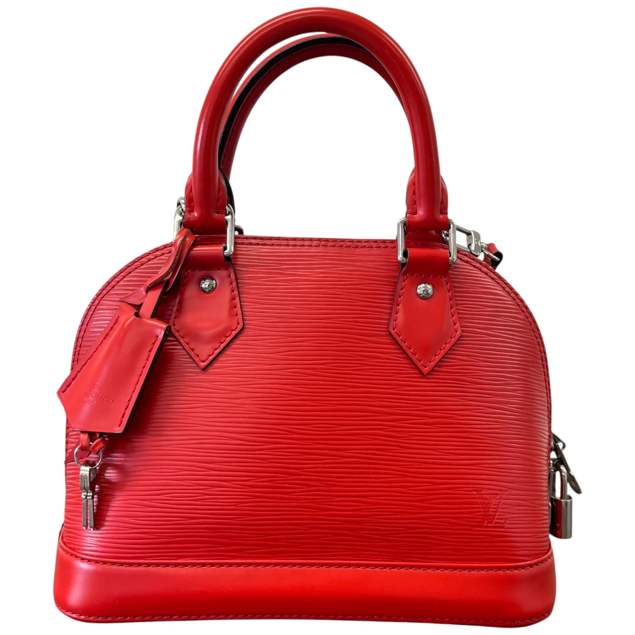 Women's Epi Leather Alma Bb Bag Red