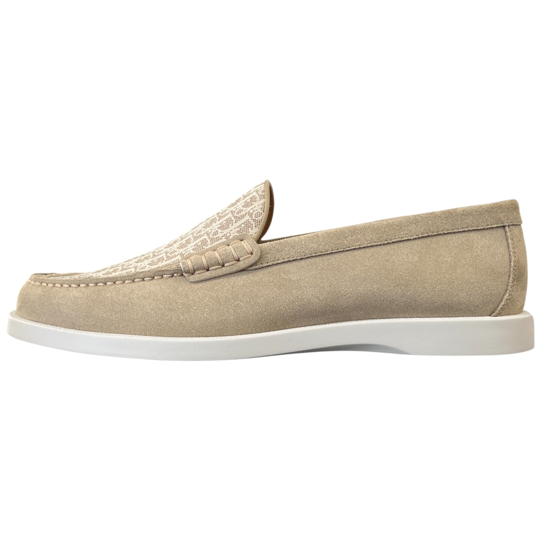 Men's Granville Oblique Loafers Beige Size EU 43 / UK 9