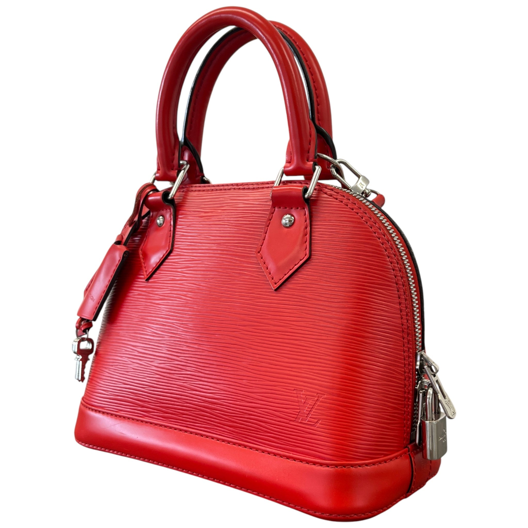 Women's Epi Leather Alma Bb Bag Red