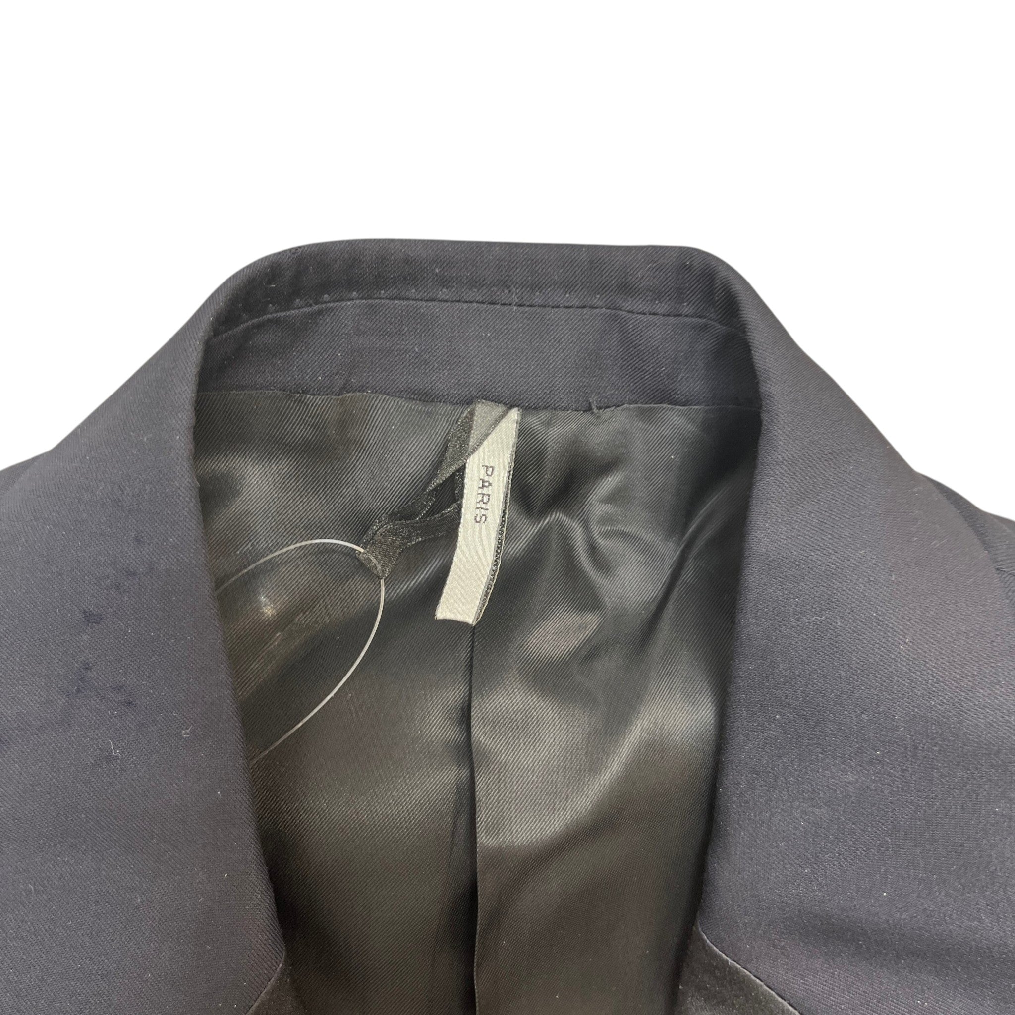 Men's Black Tie Suit Navy Size 44R