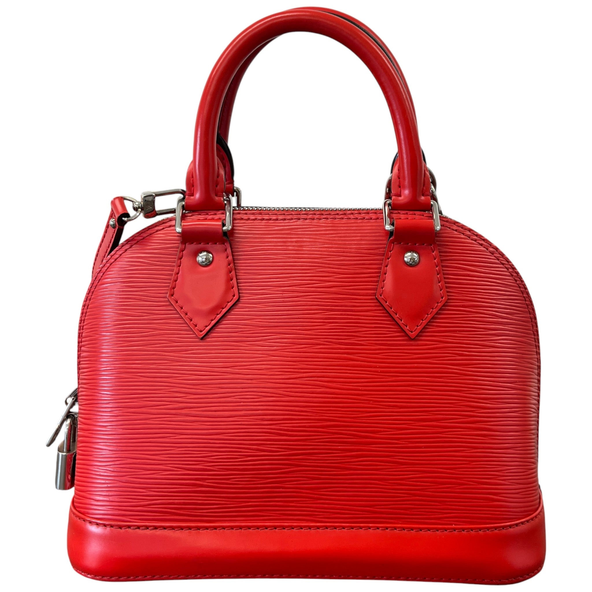 Women's Epi Leather Alma Bb Bag Red