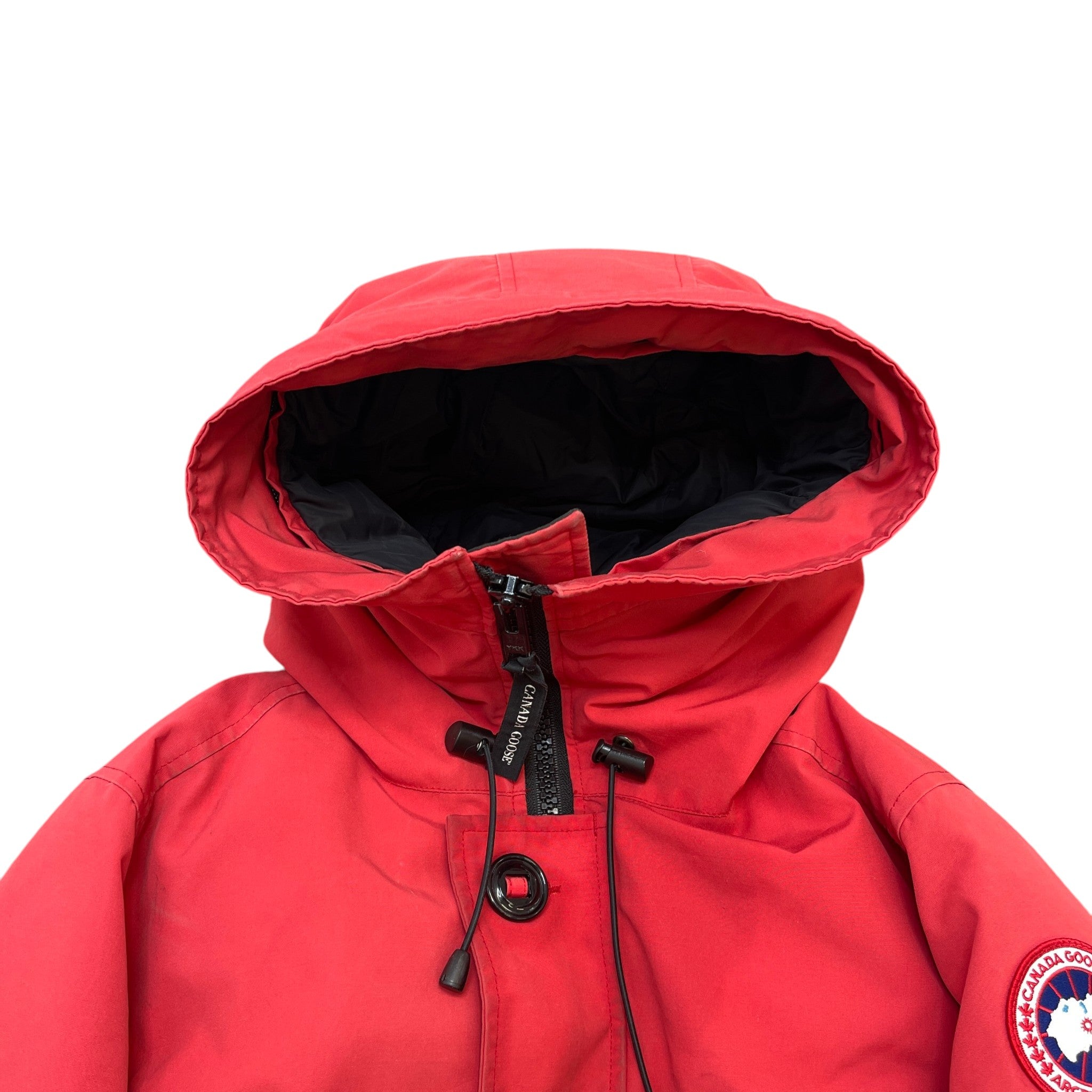 Men's Langford Parka Down Jacket Red Size S