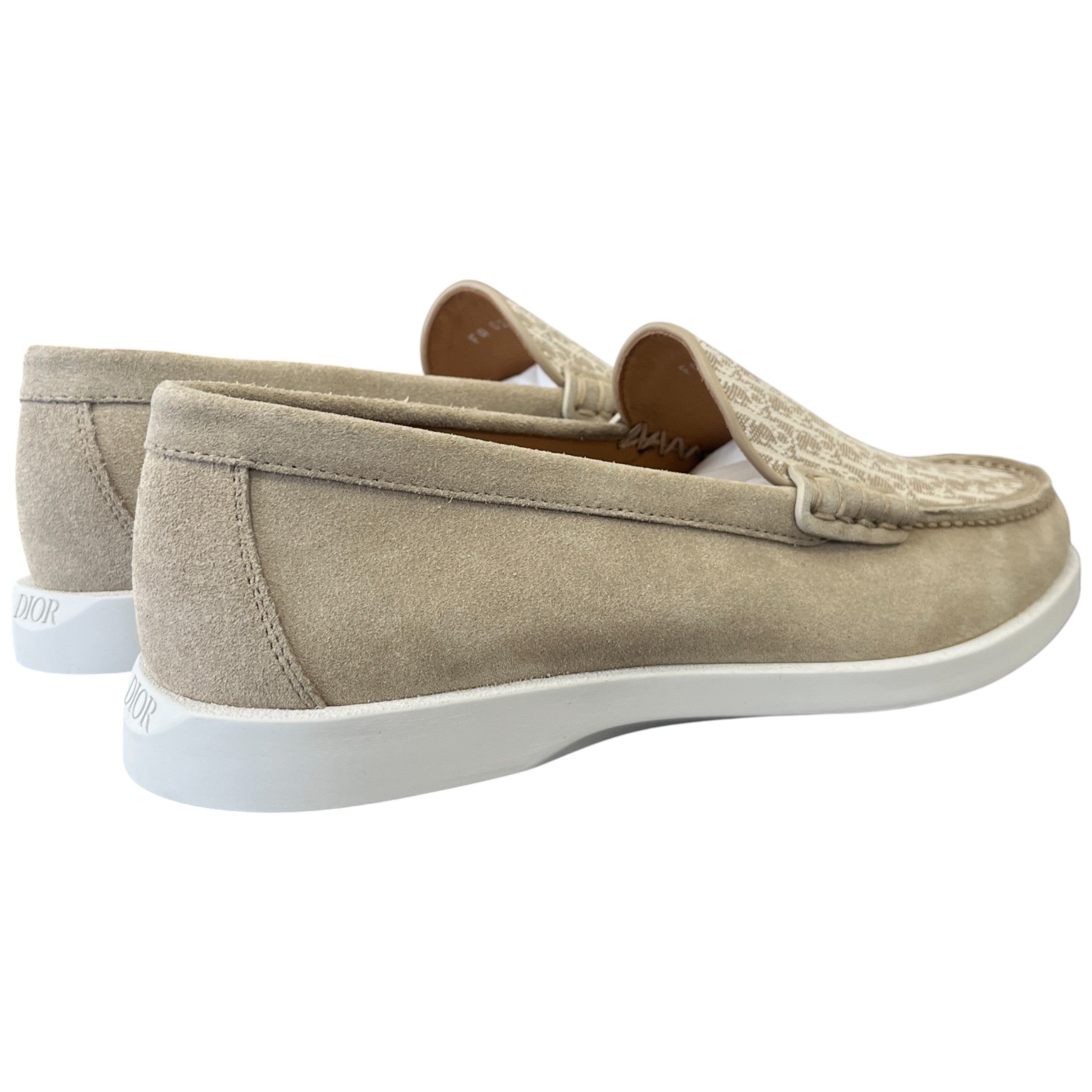 Men's Granville Oblique Loafers Beige Size EU 43 / UK 9