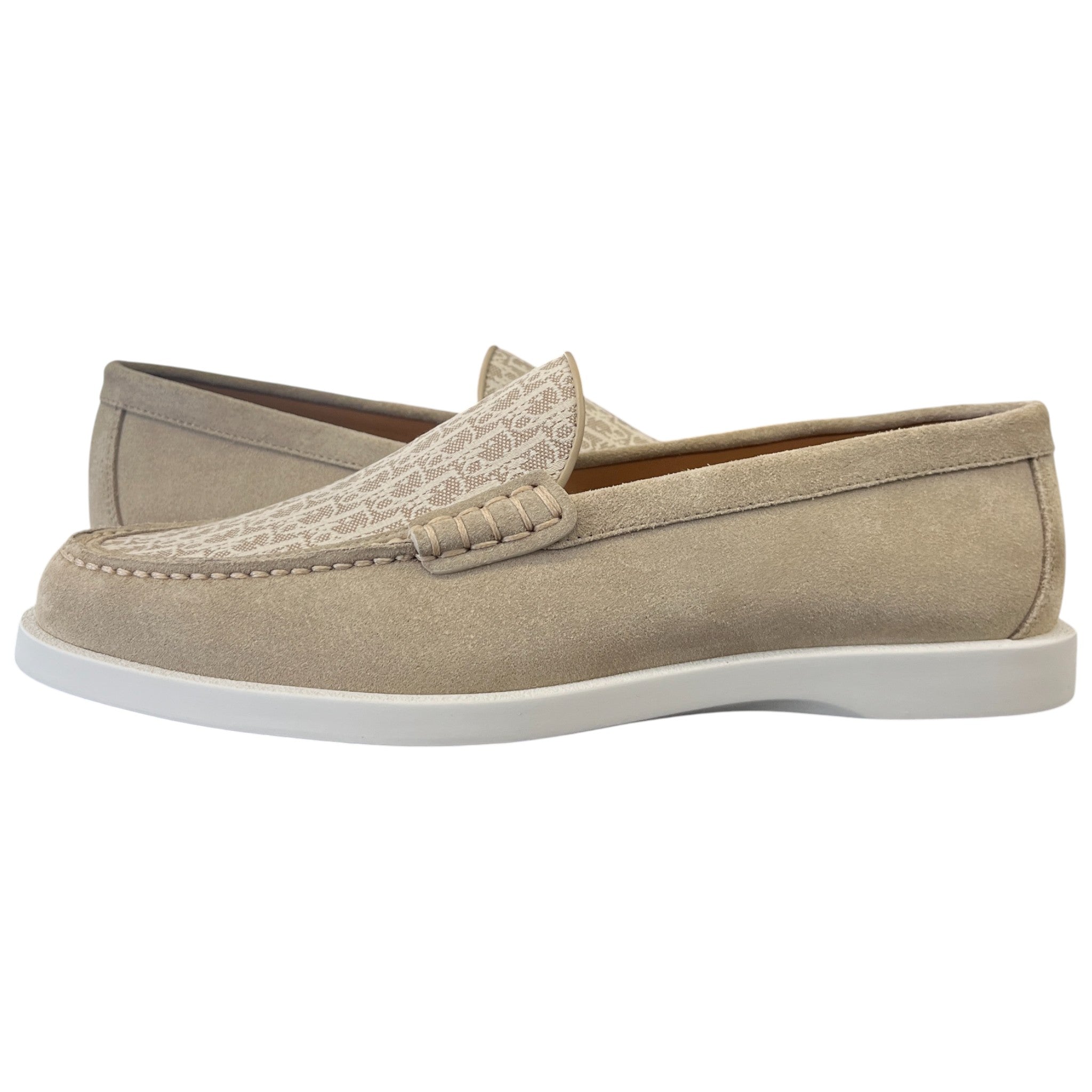 Men's Granville Oblique Loafers Beige Size EU 43 / UK 9