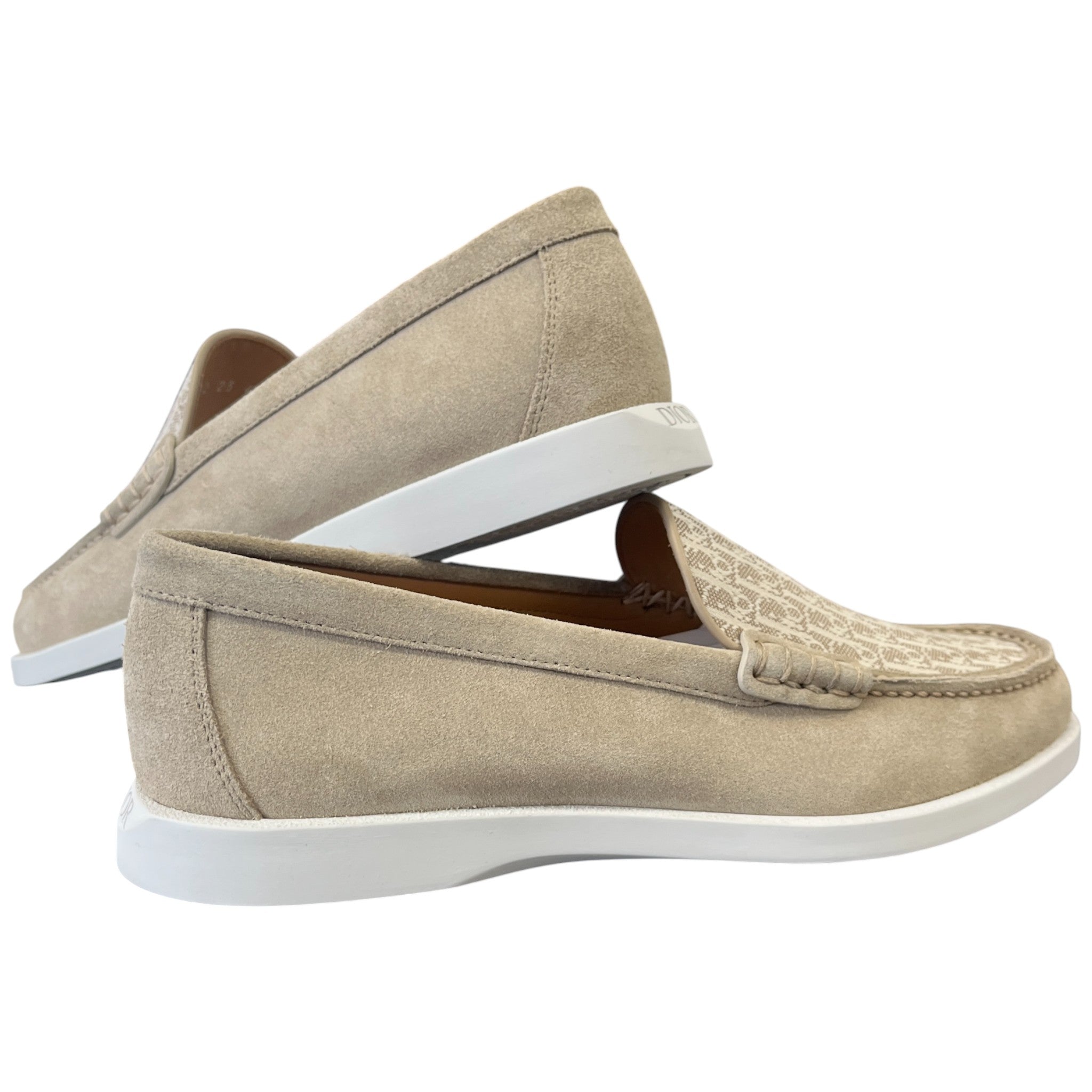 Men's Granville Oblique Loafers Beige Size EU 43 / UK 9