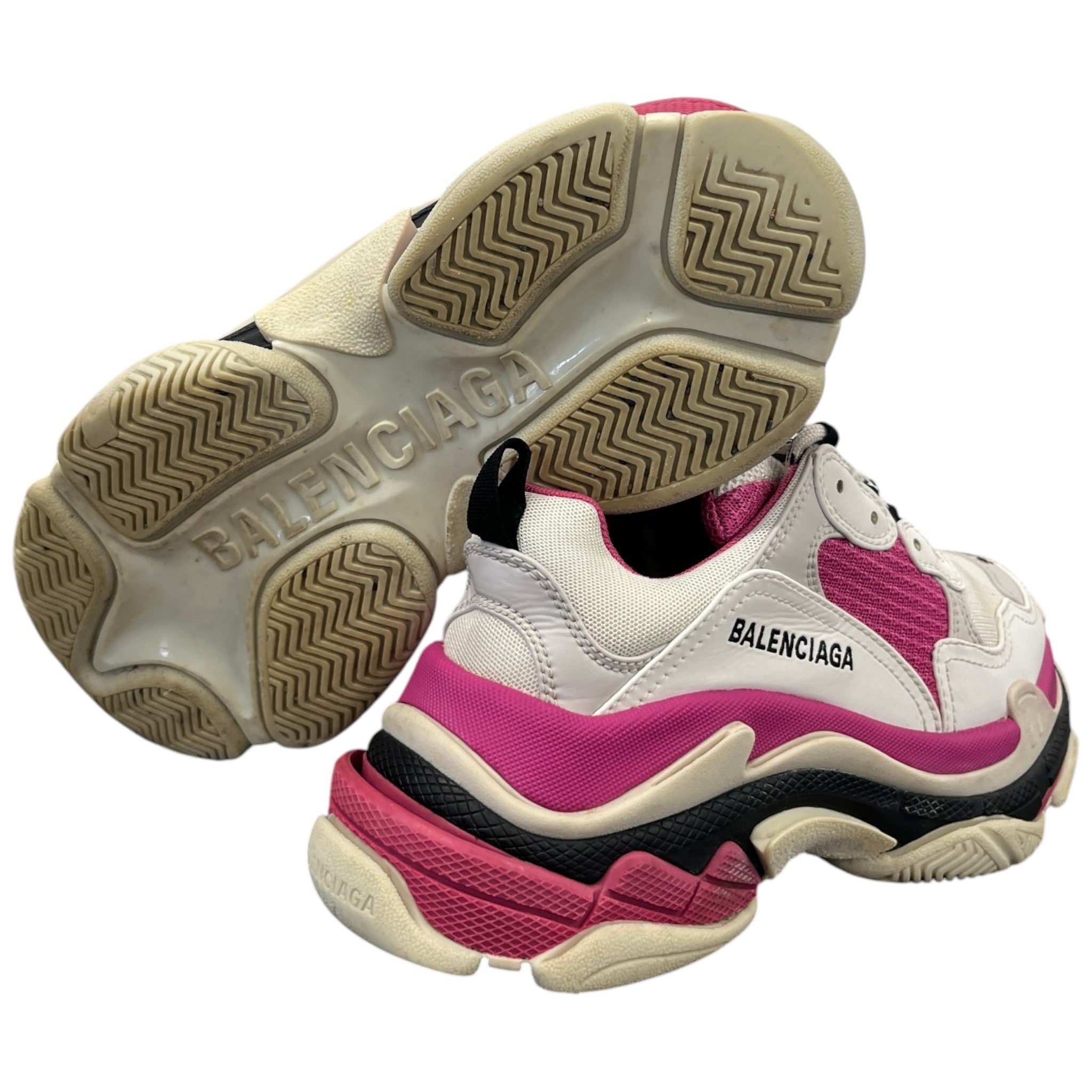 Women's Triple S Low Trainers Pink Size EU 38 / UK 5