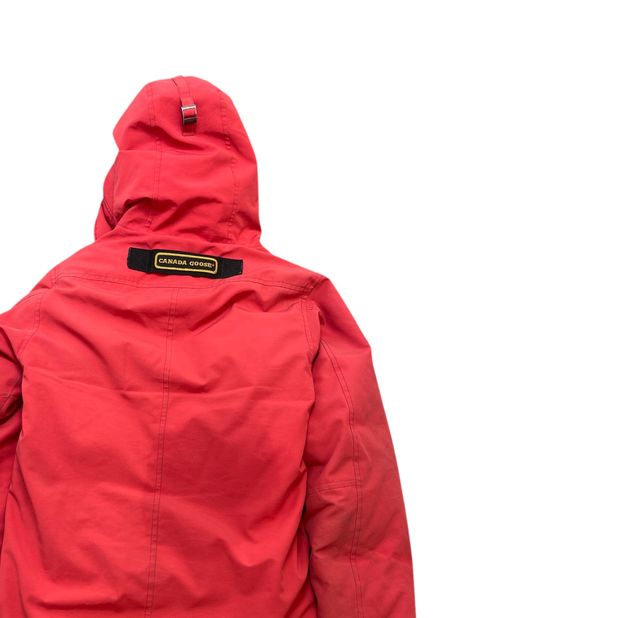 Men's Langford Parka Down Jacket Red Size S