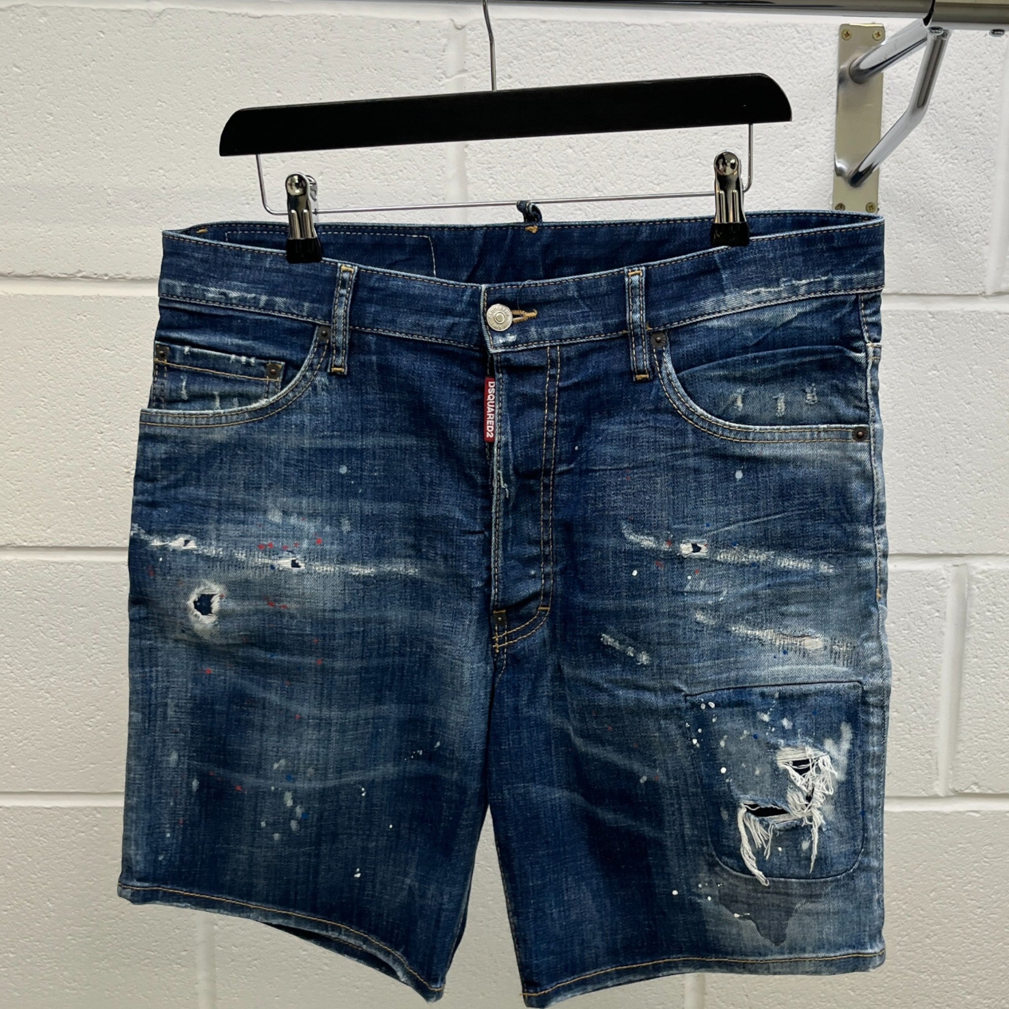 Men's Marine Shorts Blue Size IT 48 / UK 32