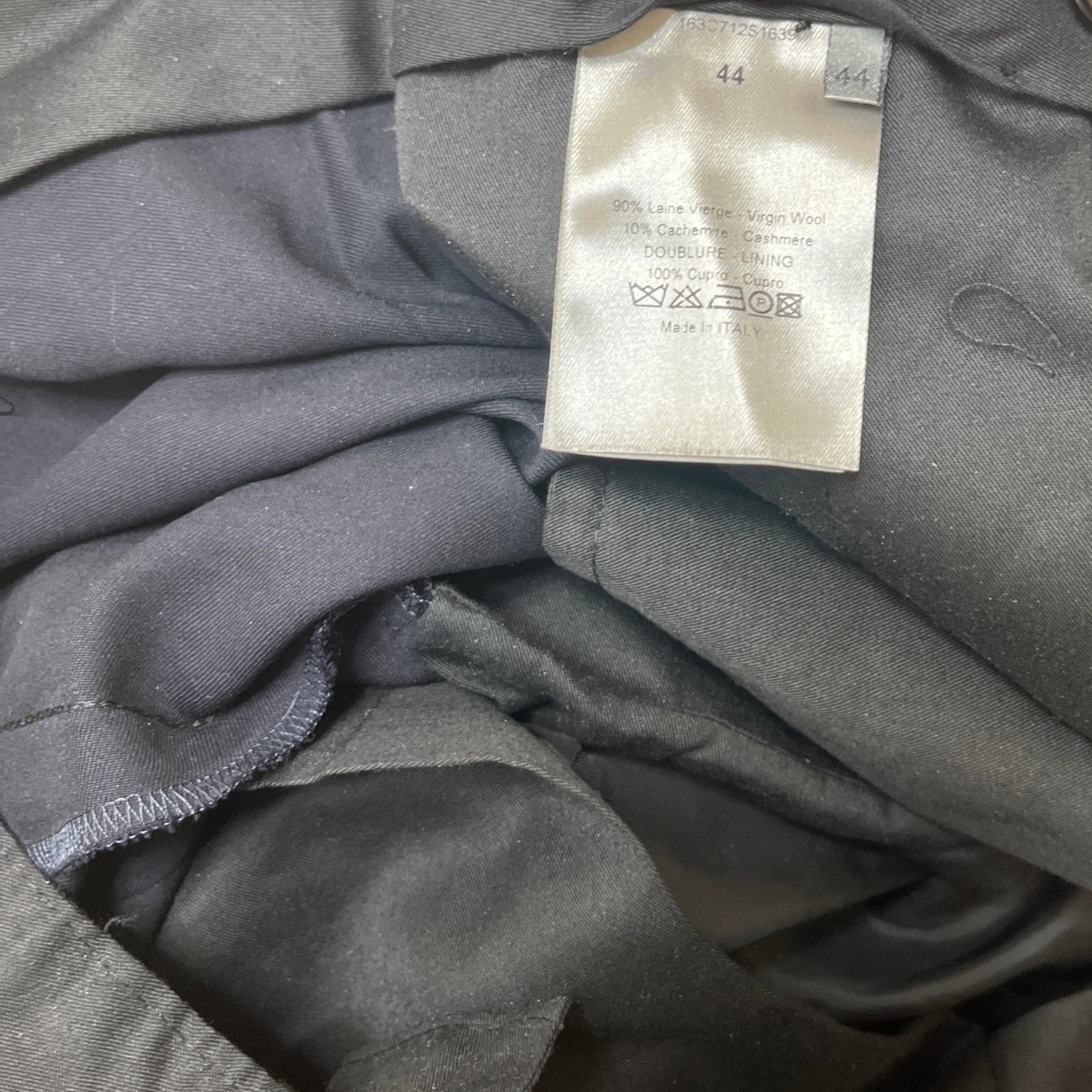 Men's Black Tie Suit Navy Size 44R