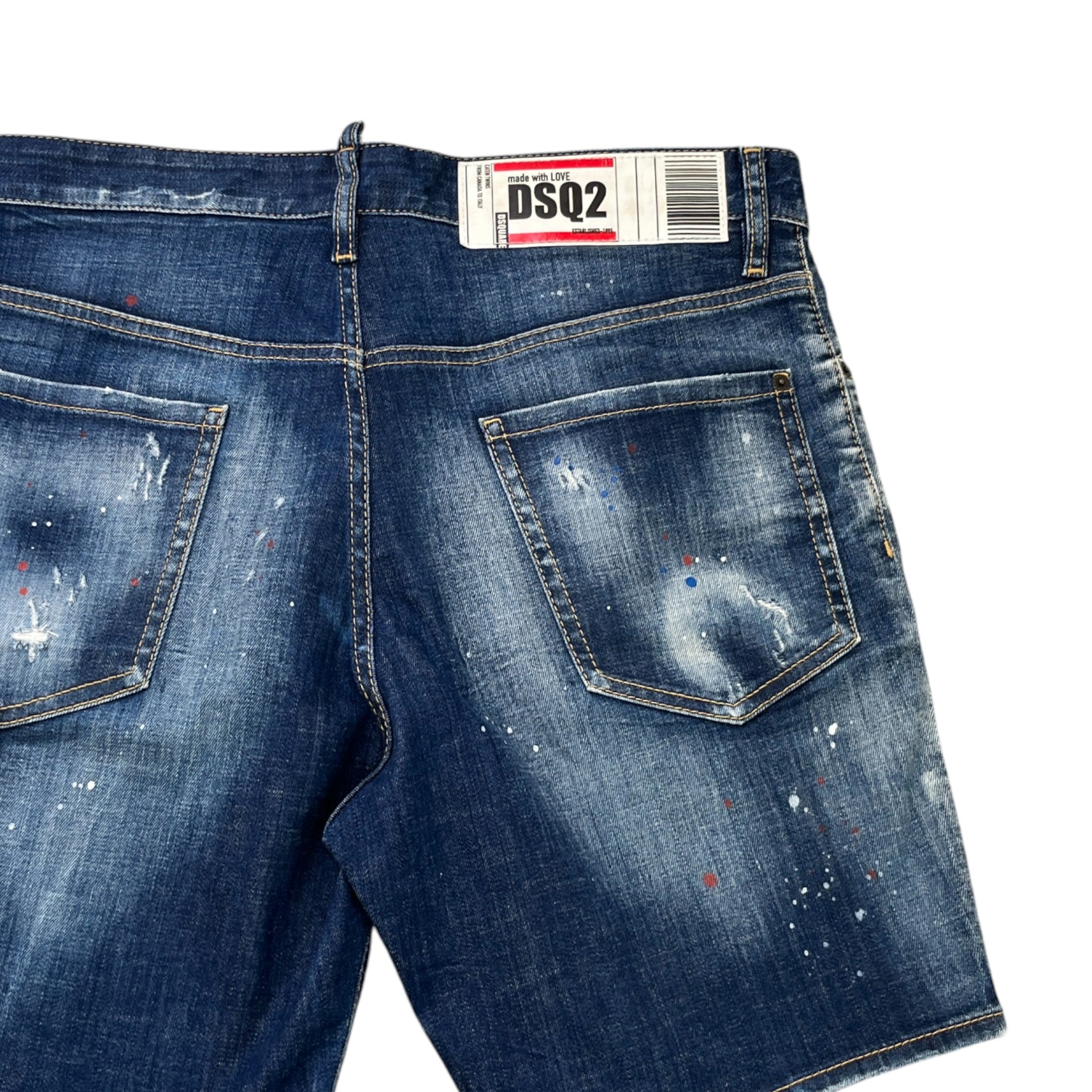 Men's Marine Shorts Blue Size IT 48 / UK 32