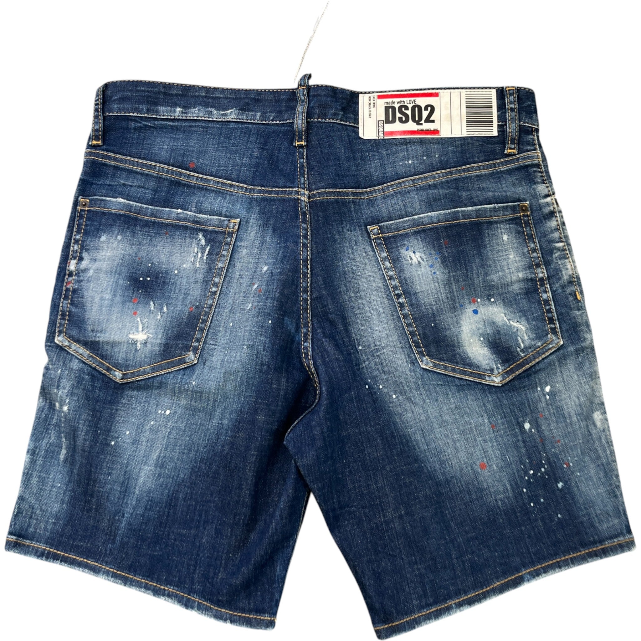 Men's Marine Shorts Blue Size IT 48 / UK 32