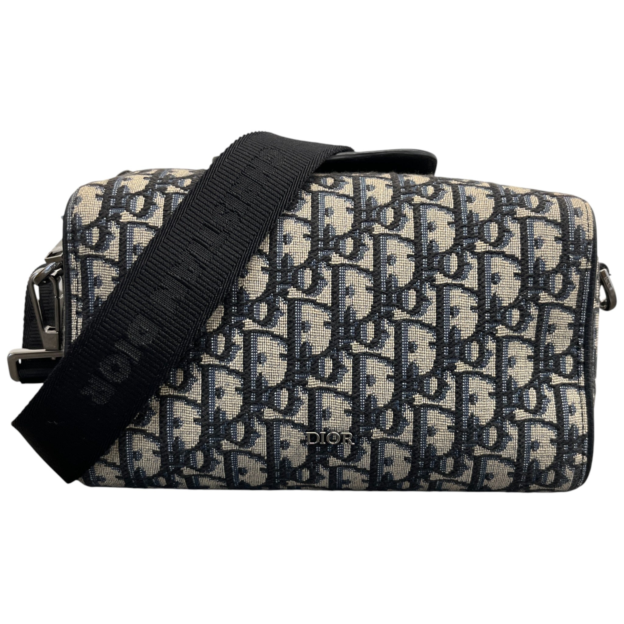 Men's Oblique Messenger Bag Navy