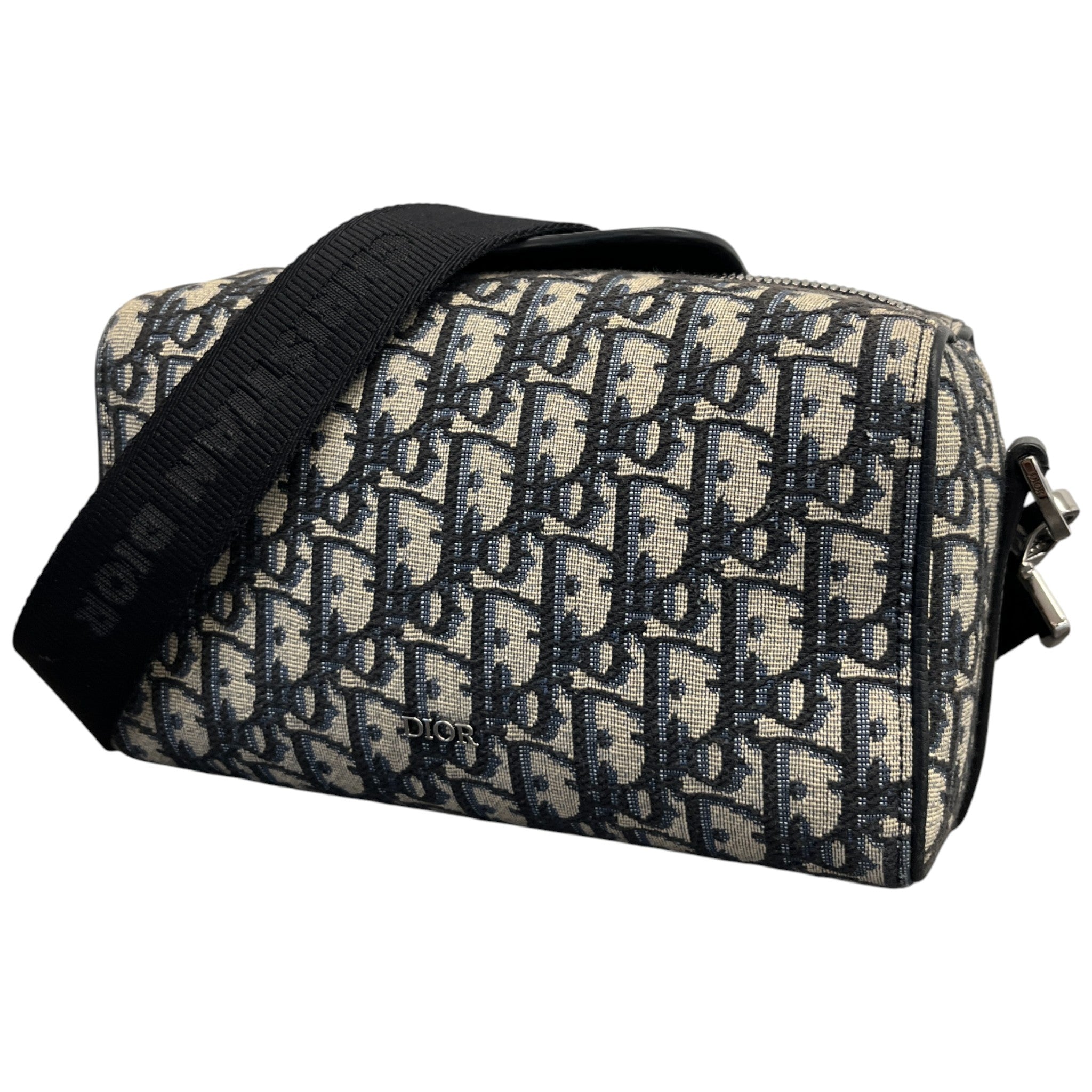 Men's Oblique Messenger Bag Navy