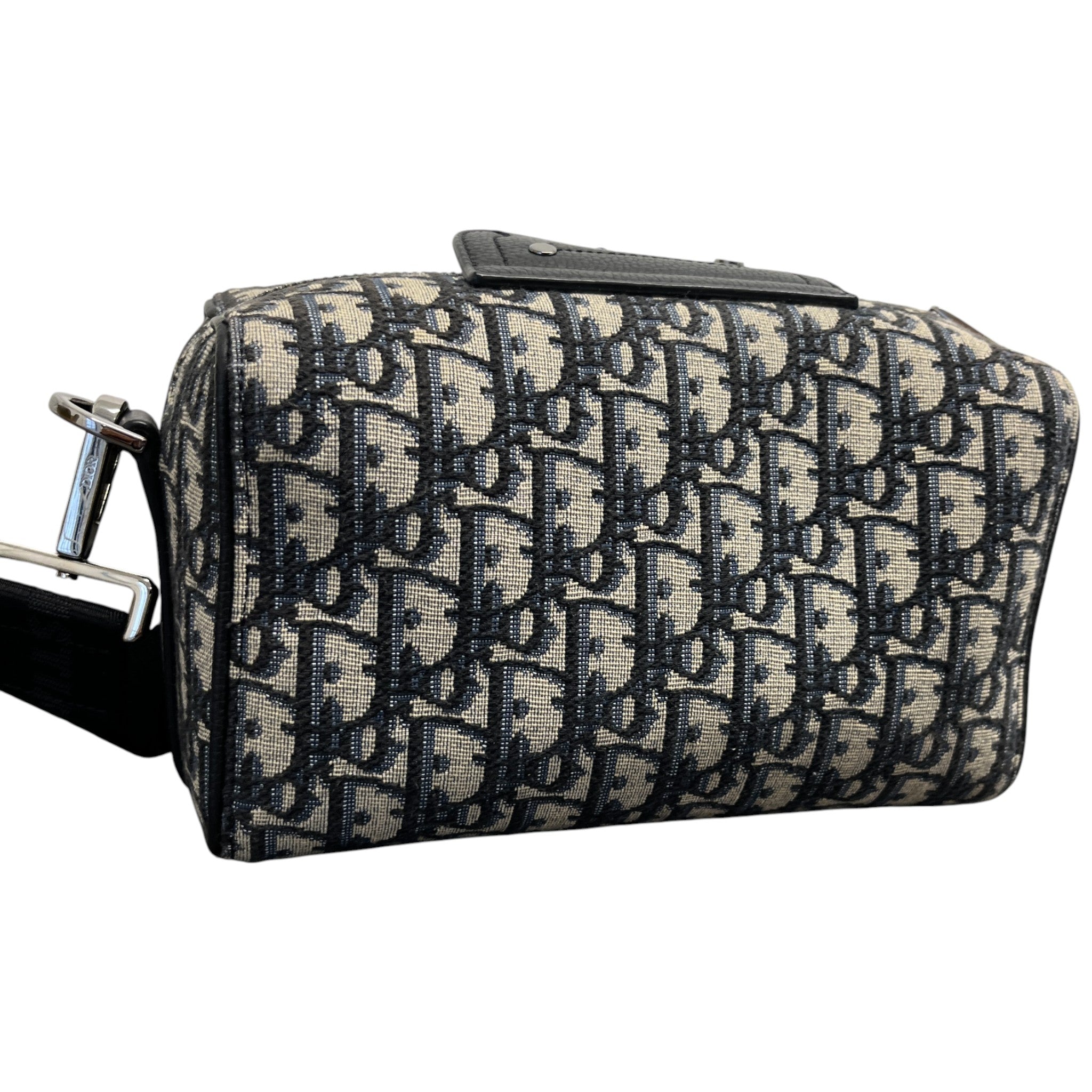 Men's Oblique Messenger Bag Navy