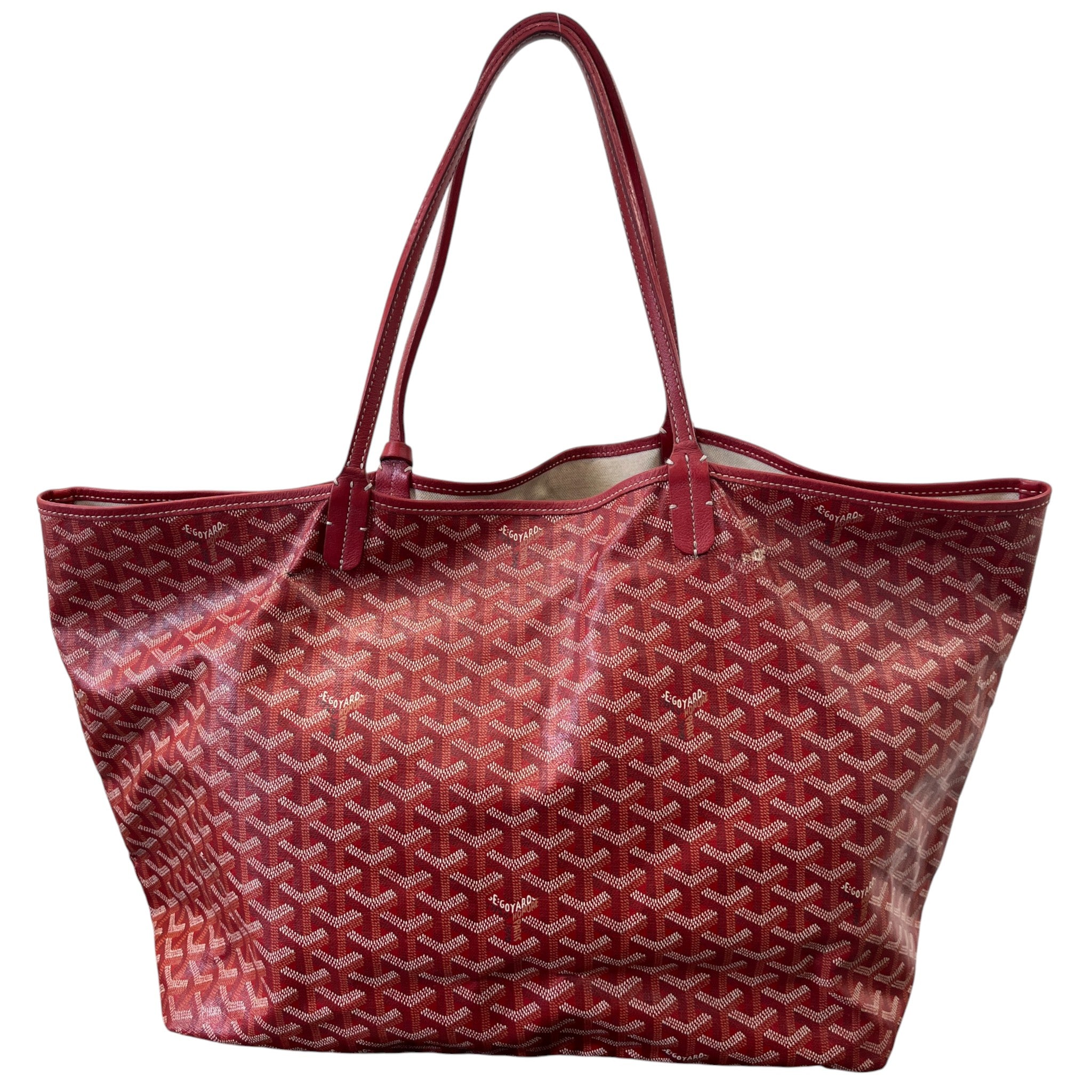 Women's Saint Louis Gm Tote Handbag Red