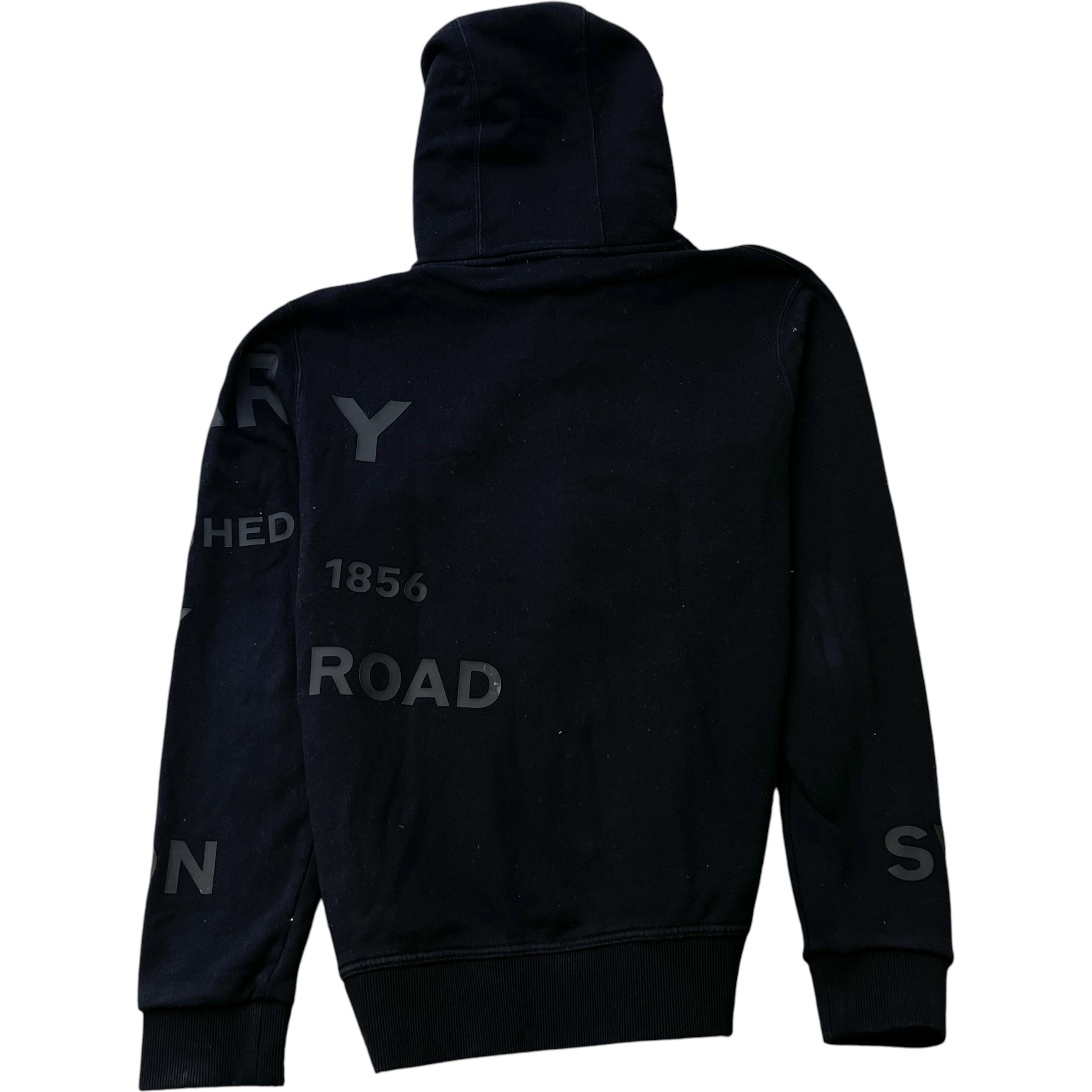 Men's Horseferry Print Hoodie Black Size S