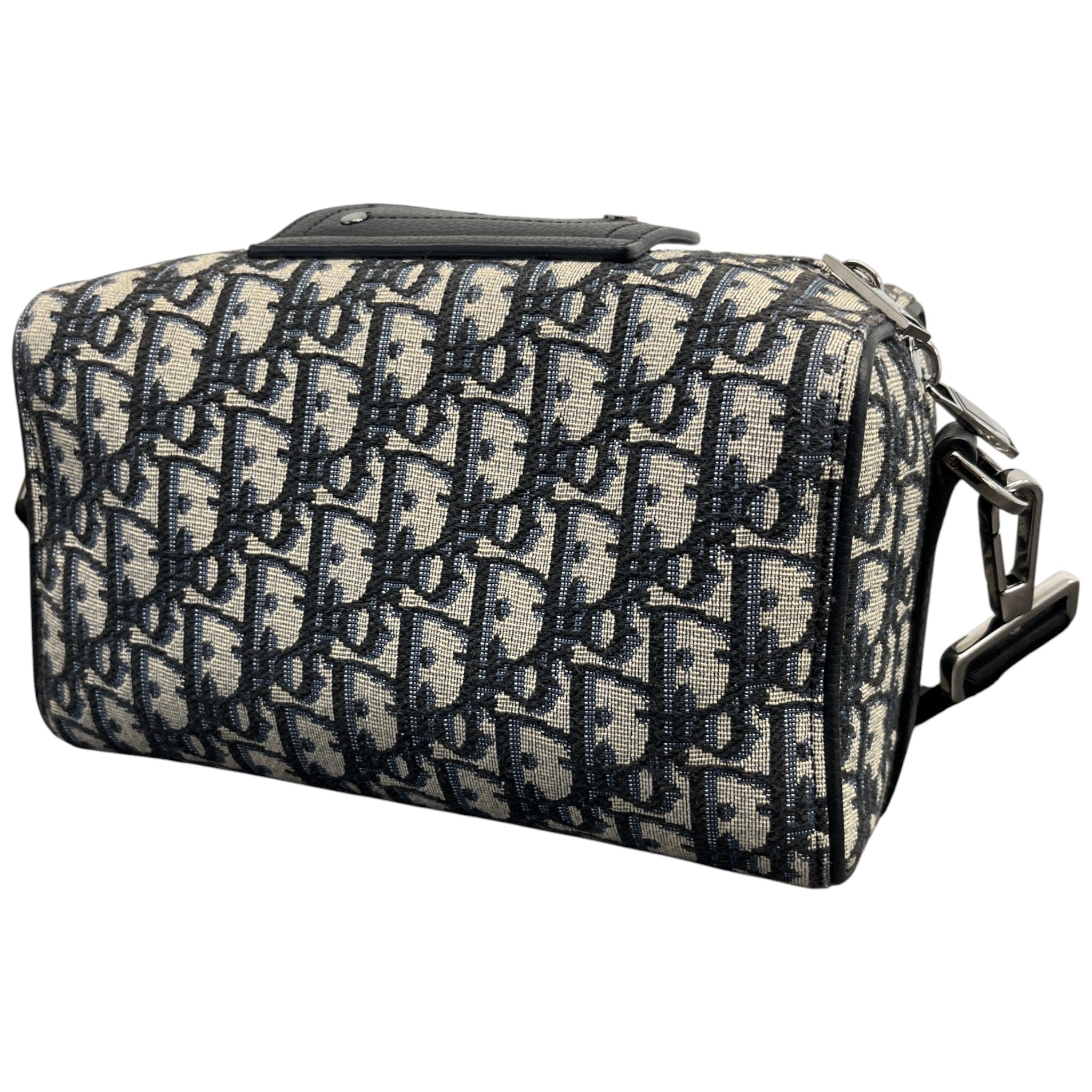 Men's Oblique Messenger Bag Navy