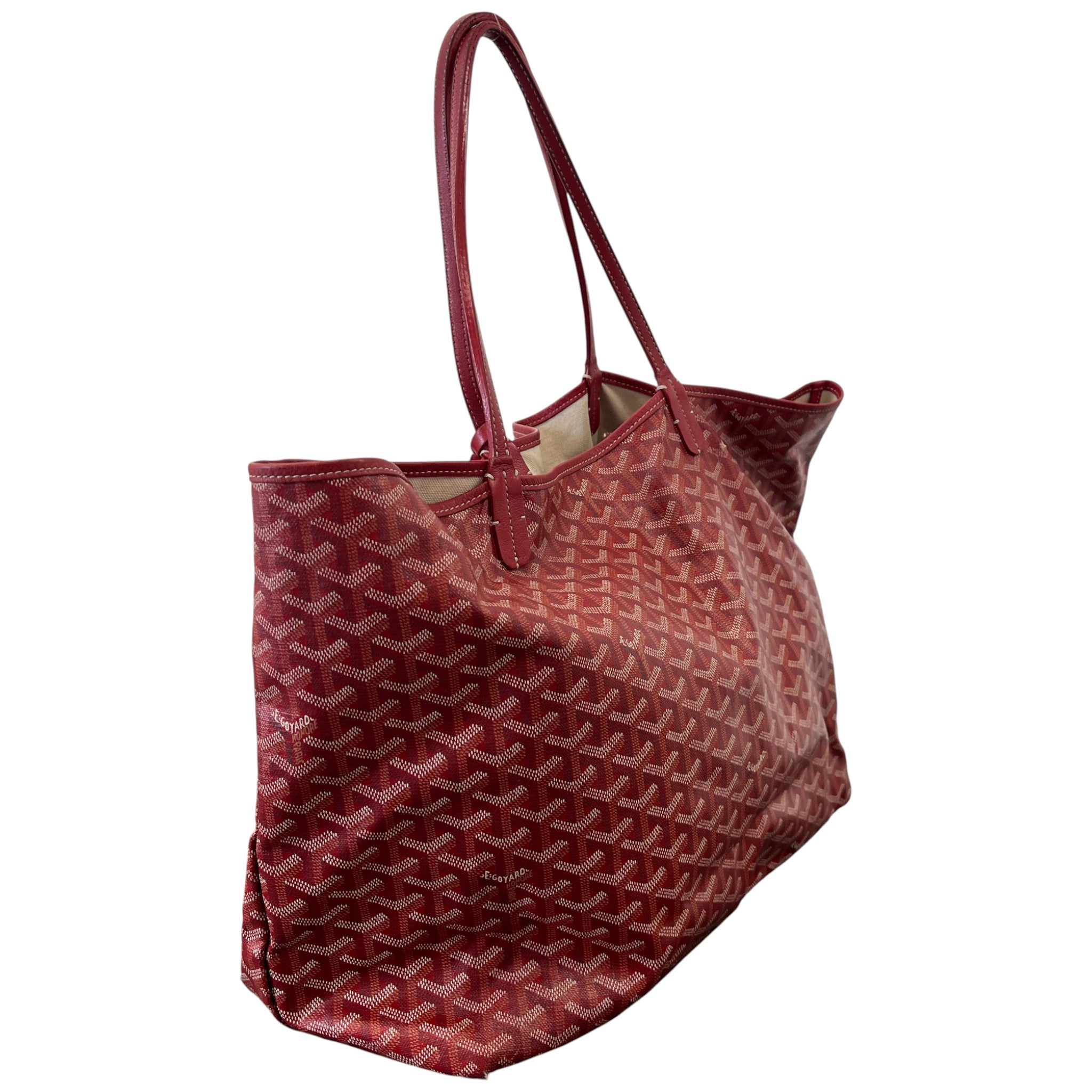 Women's Saint Louis Gm Tote Handbag Red